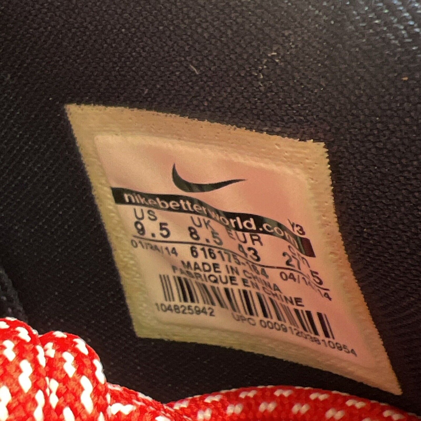 Size 9.5 - Nike LeBron 11 Independence Day (616175-164)