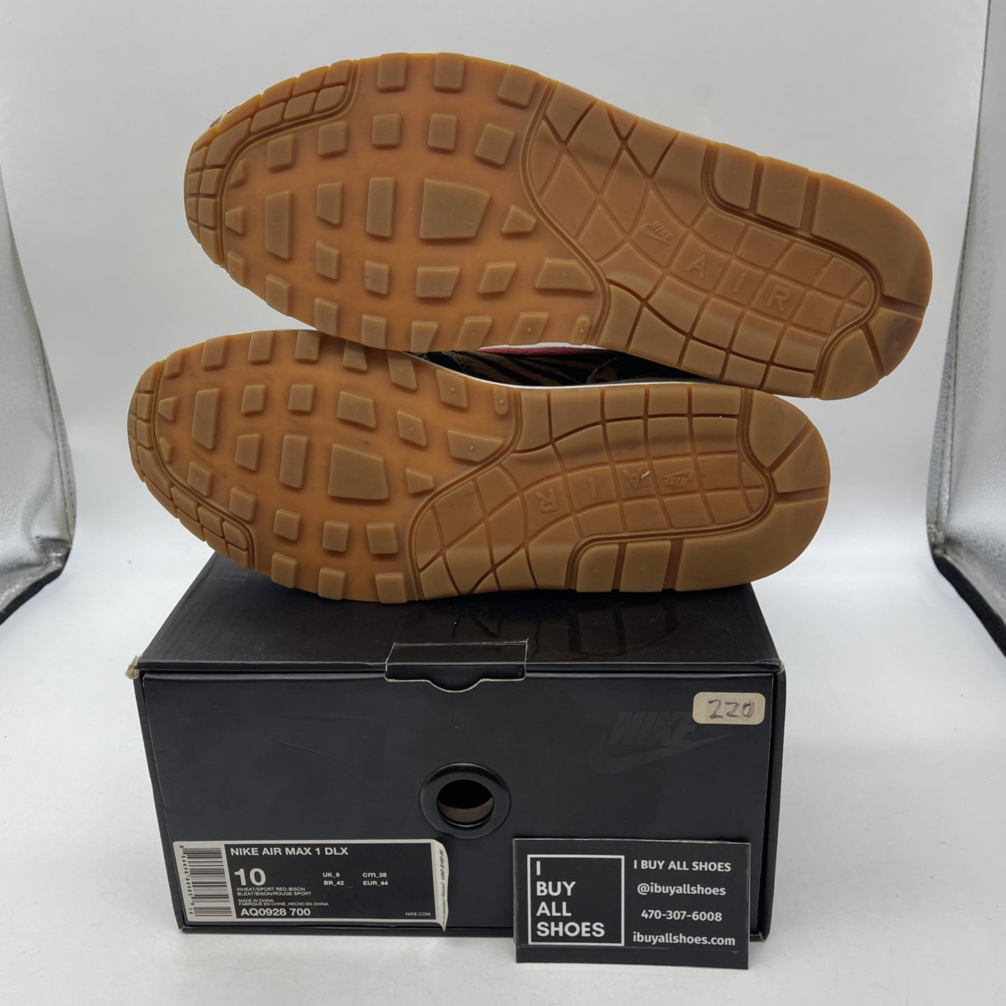 Size 10 - Nike Atmos x Air Max 1 DLX 2018 Animal Pack (AQ0928-700)