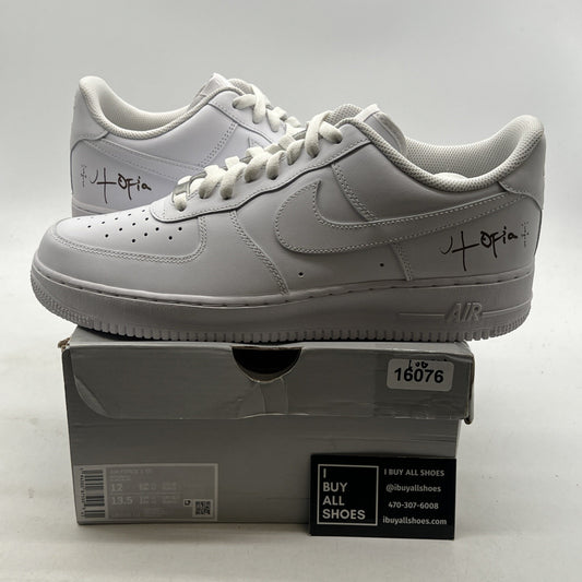 Size 12 - Nike Air Force 1 '07 Low Triple White (CW2288-111)