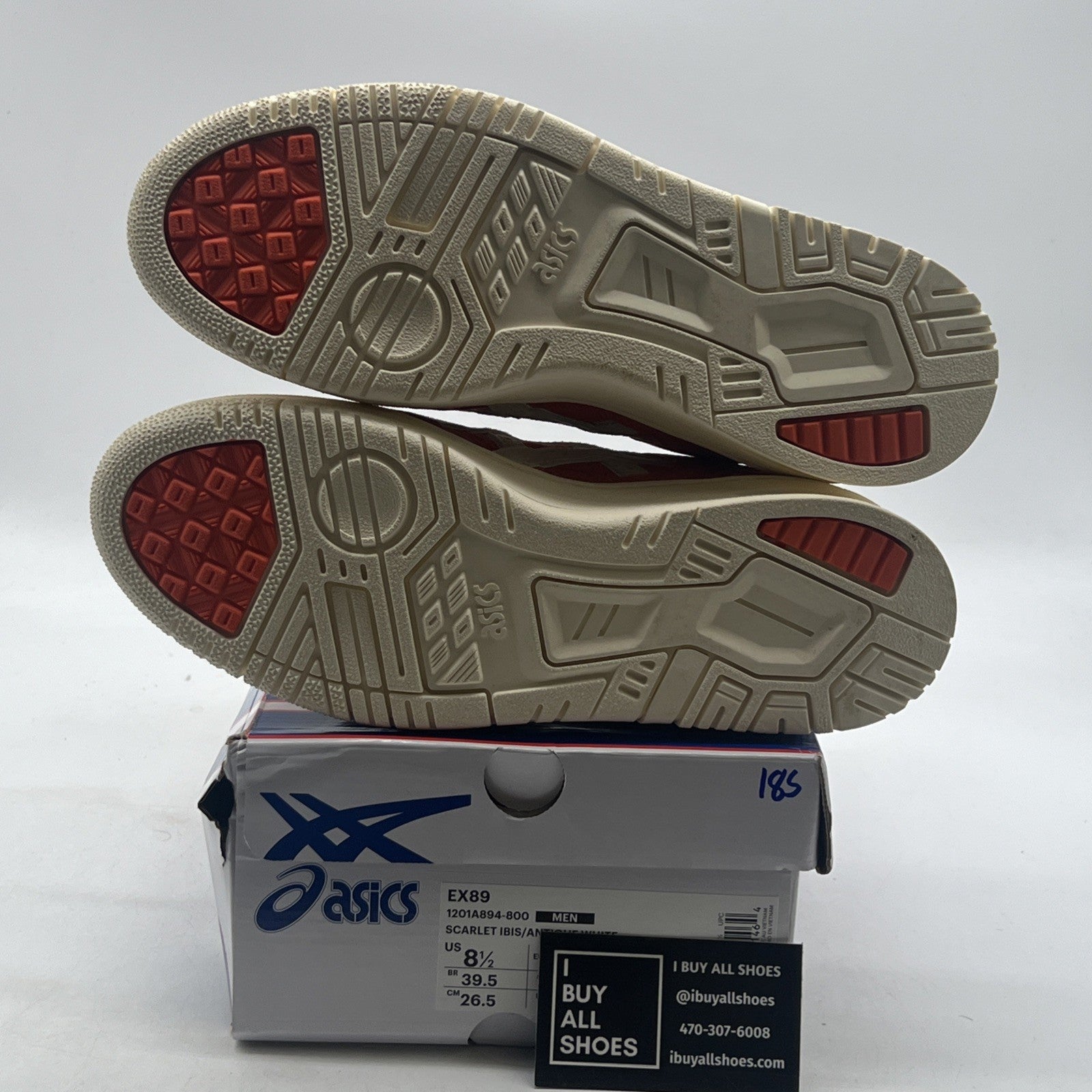 Size 8.5 - ASICS Kith x EX89 Orange (1201A894-800)