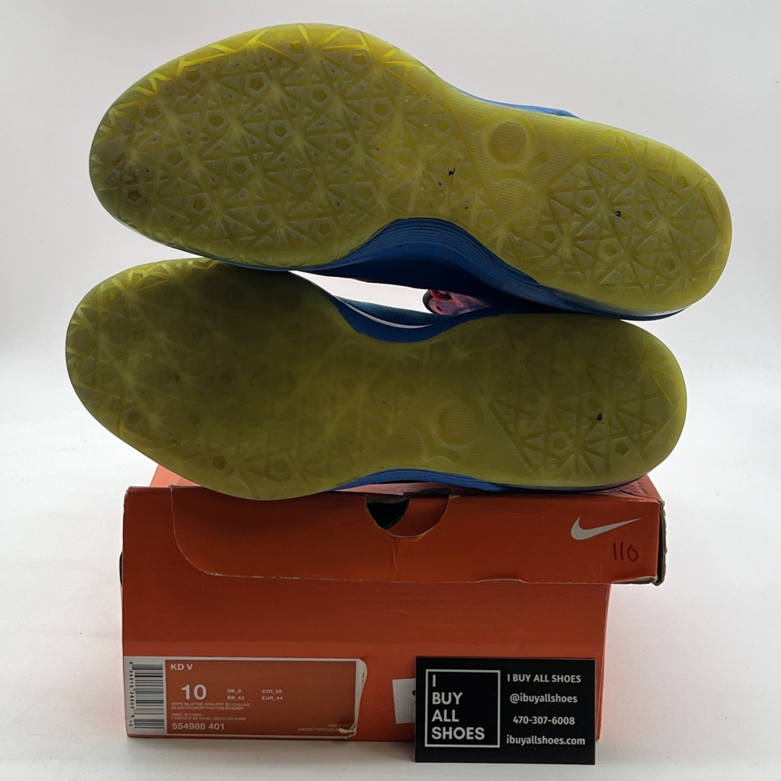 Size 10 - Nike Zoom KD 5 Christmas (554988-401)