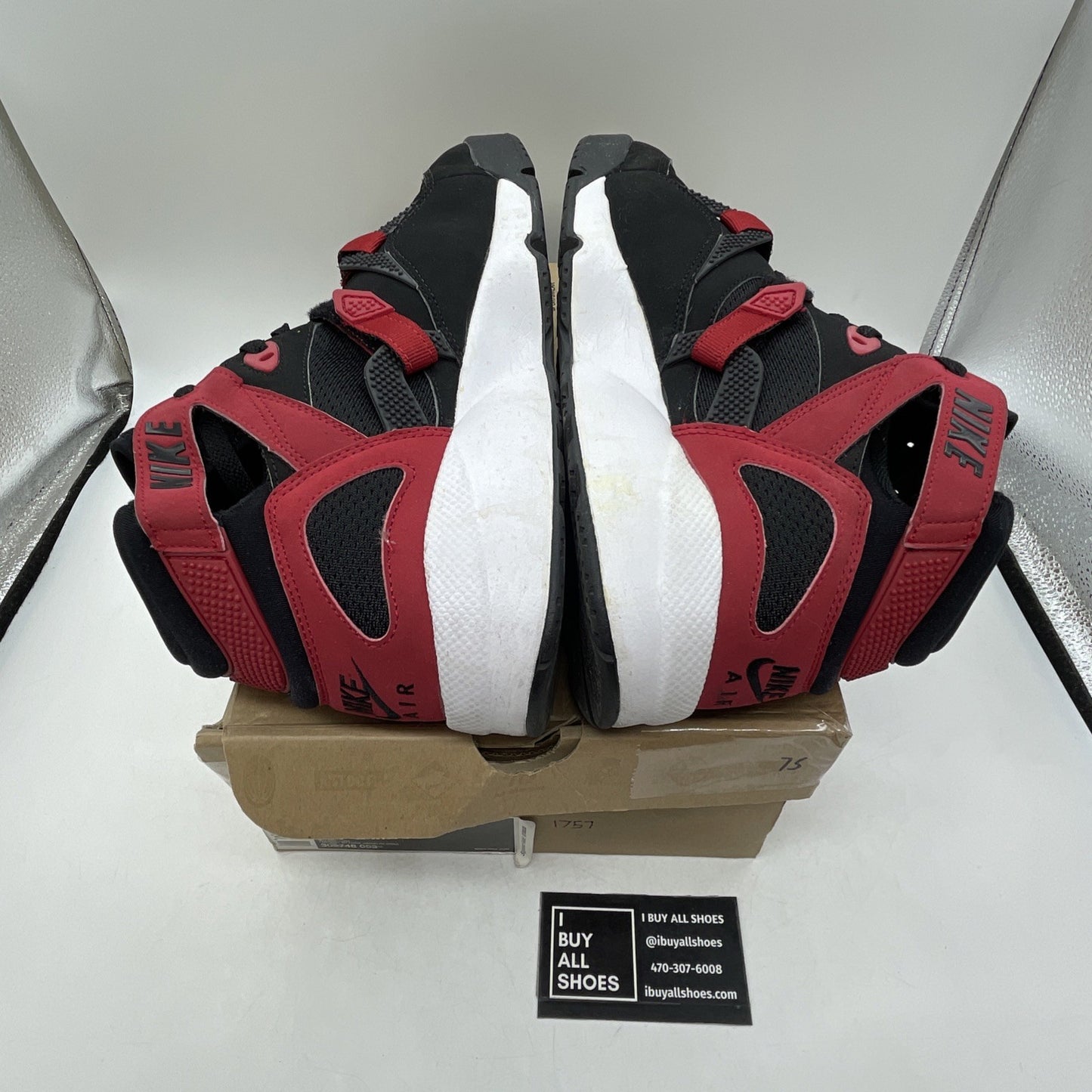 Size 11 - Nike Air Trainer Max 91 Black Varsity Red (309748-003)