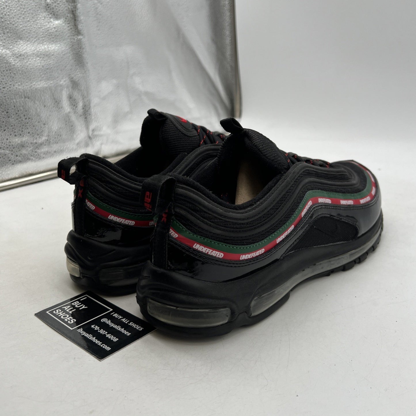Size 12 - Nike Undefeated x Air Max 97 OG Black (AJ1986-001)