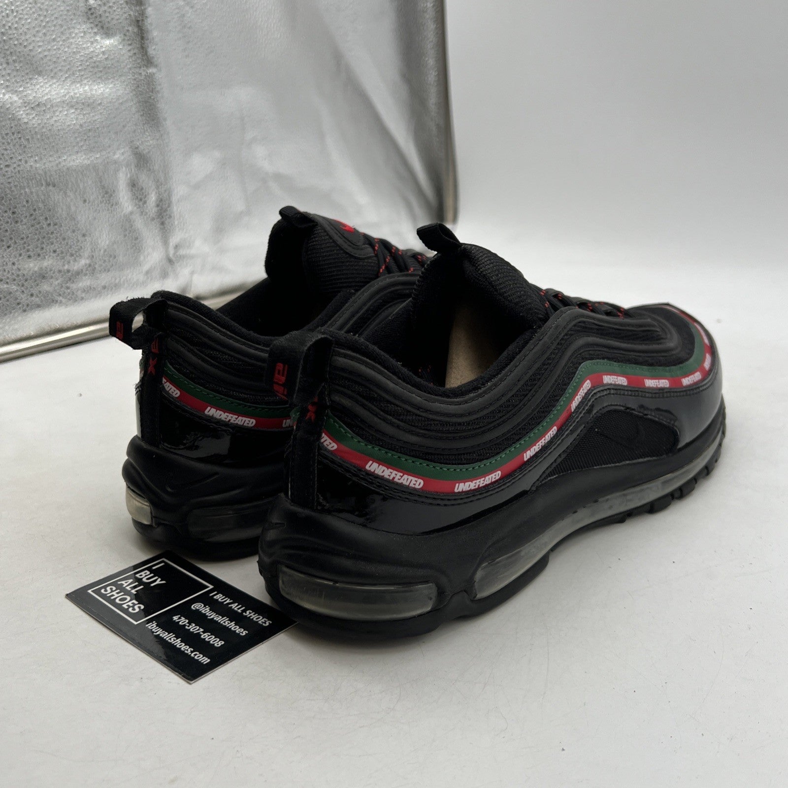 Size 12 - Nike Undefeated x Air Max 97 OG Black (AJ1986-001)