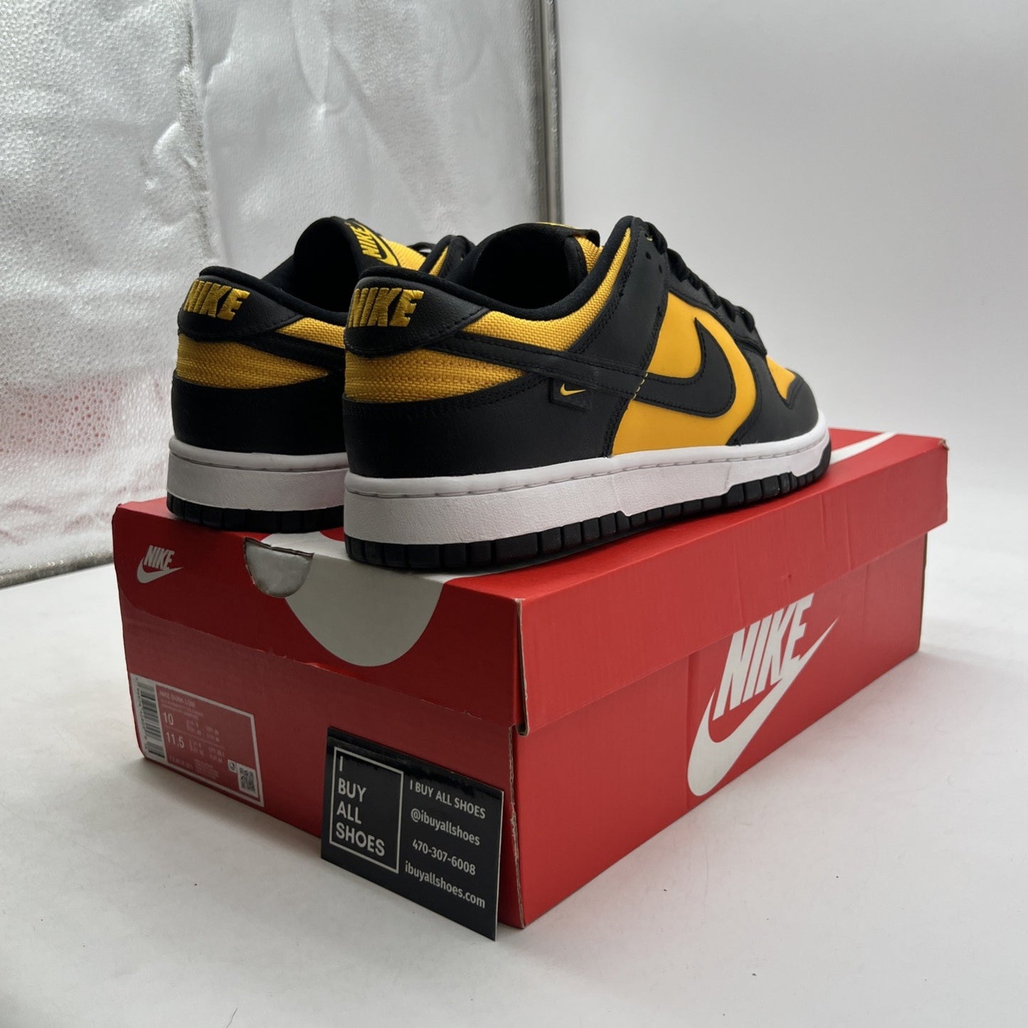 Size 10 - Nike Dunk Low Reverse Goldenrod (FZ4618-001)