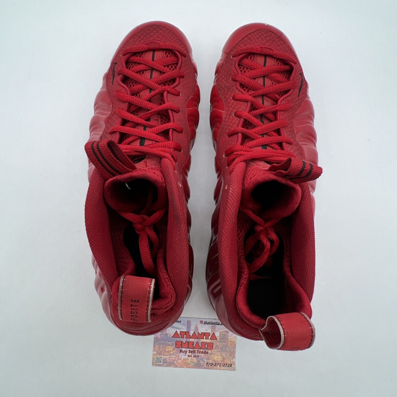 Size 13 - Nike Air Foamposite Pro Gym Red (624041-603)