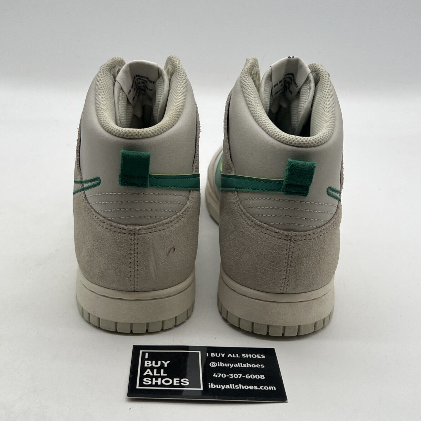 Size 11.5 - Nike Dunk SE High First Use Pack - Green Noise (DH0960-001)