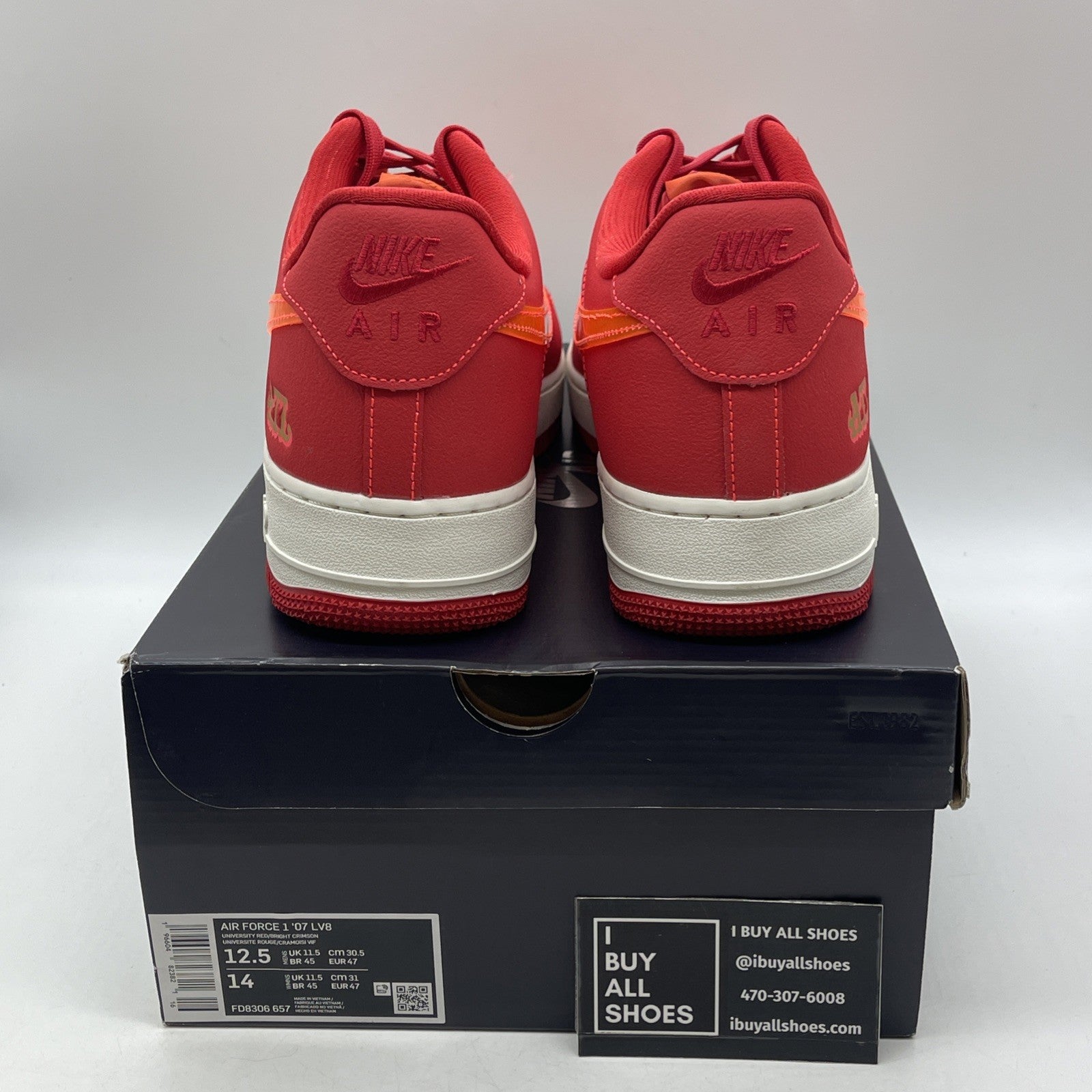 Size 12.5 - Nike Air Force 1 '07 ATL (FD8306-657)