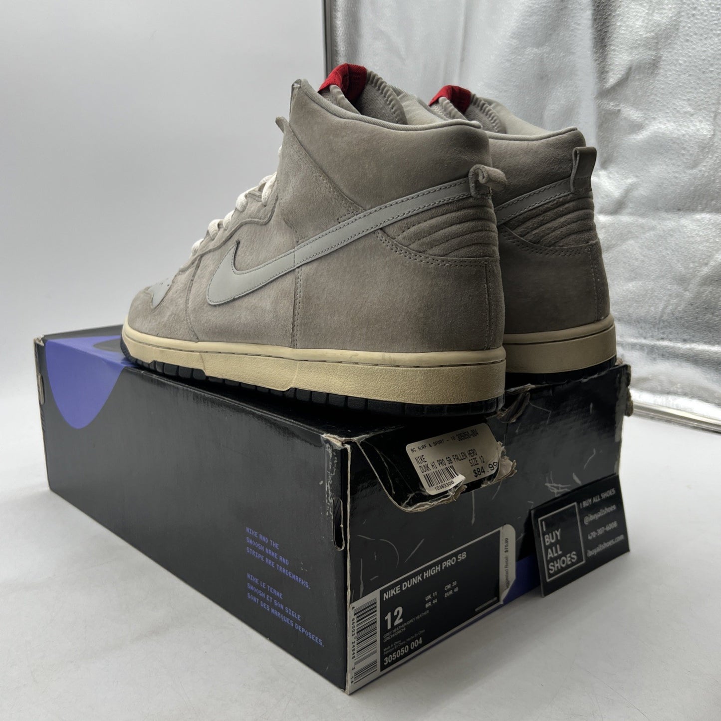 Size 12 - Nike Dunk Pro SB High Pee Wee Herman (305050-004)