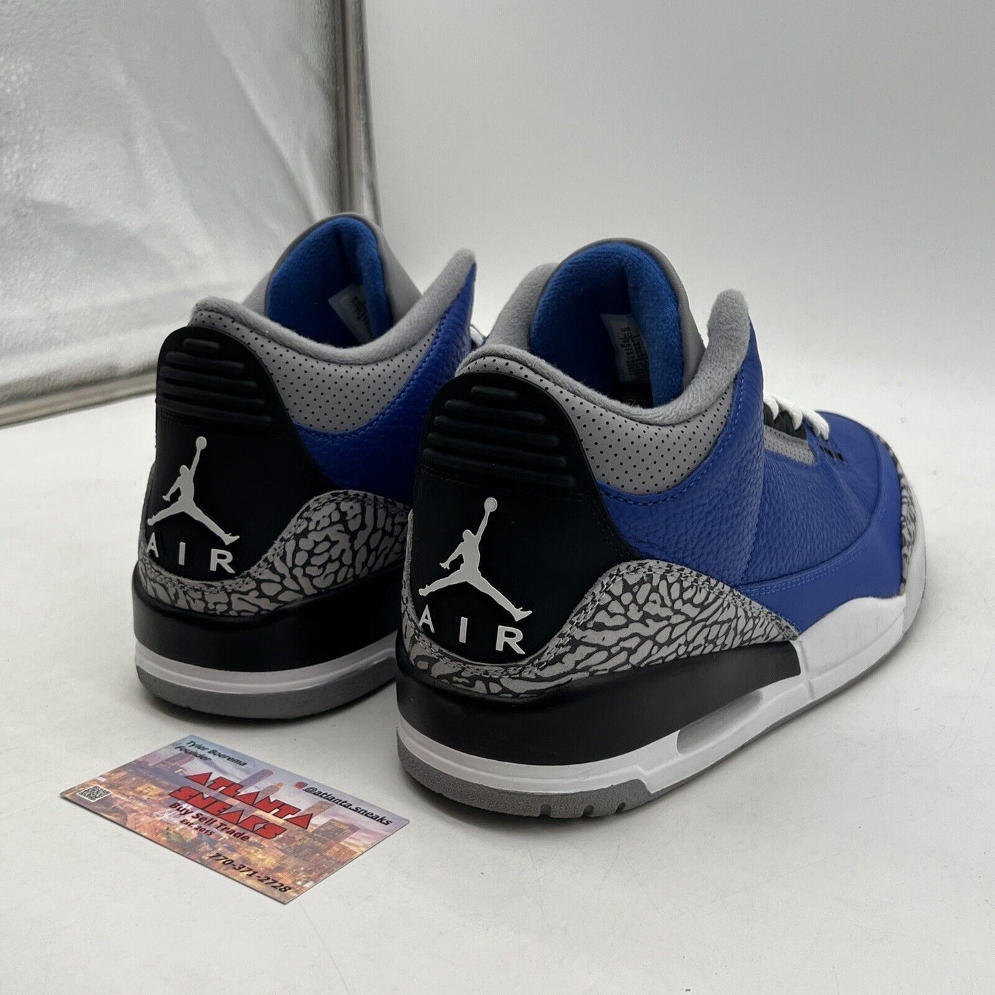 Size 10 - Jordan 3 Retro Varsity Royal 2020 (CT8532-400)