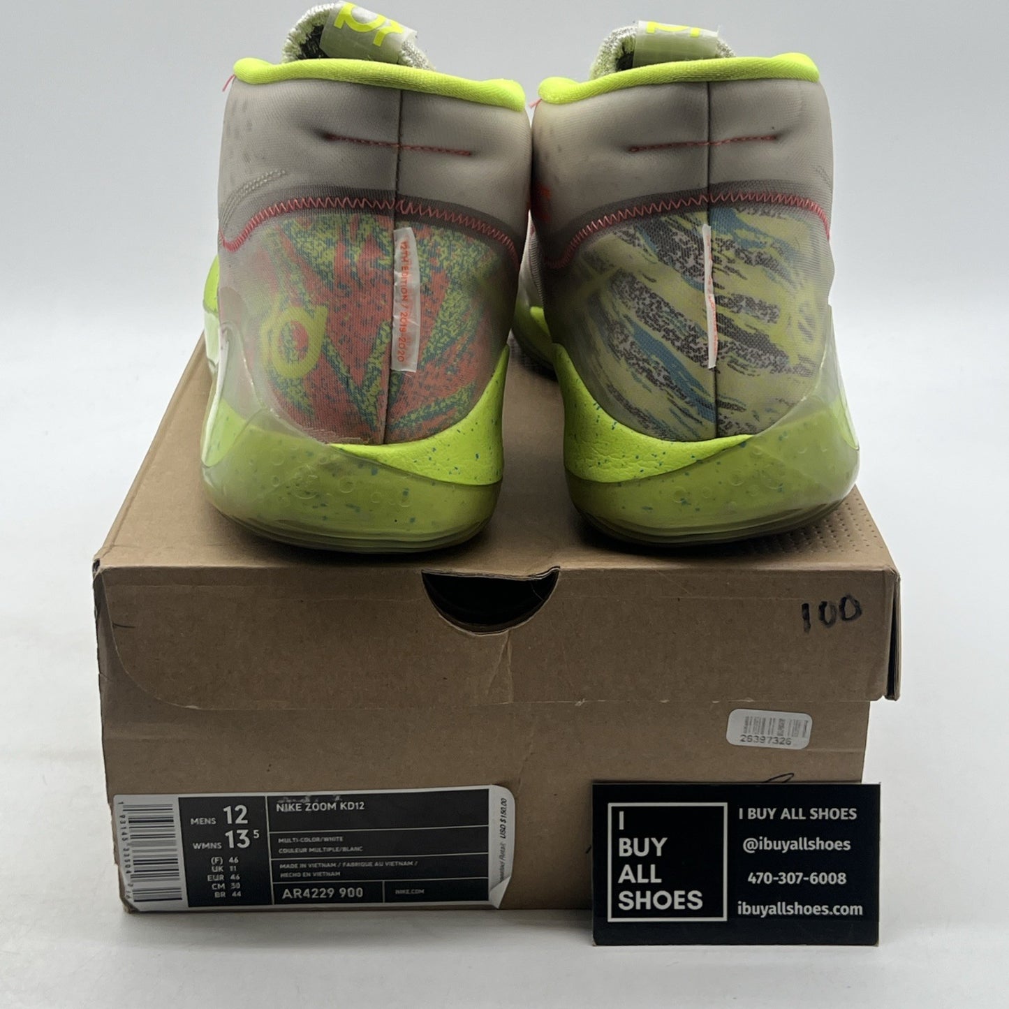 Size 12 - Nike Zoom KD 12 90's Kid (AR4229-900)