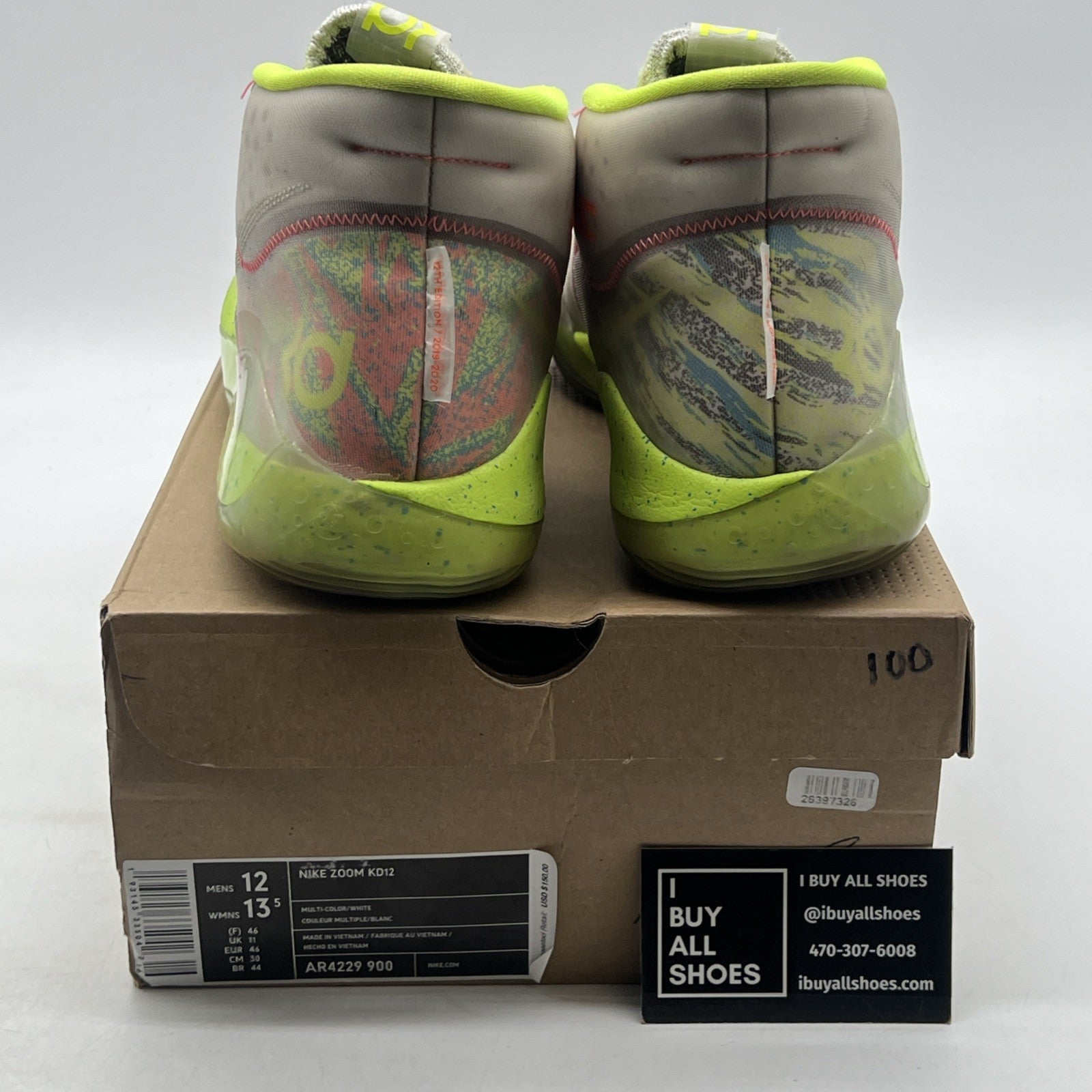 Size 12 - Nike Zoom KD 12 90's Kid (AR4229-900)