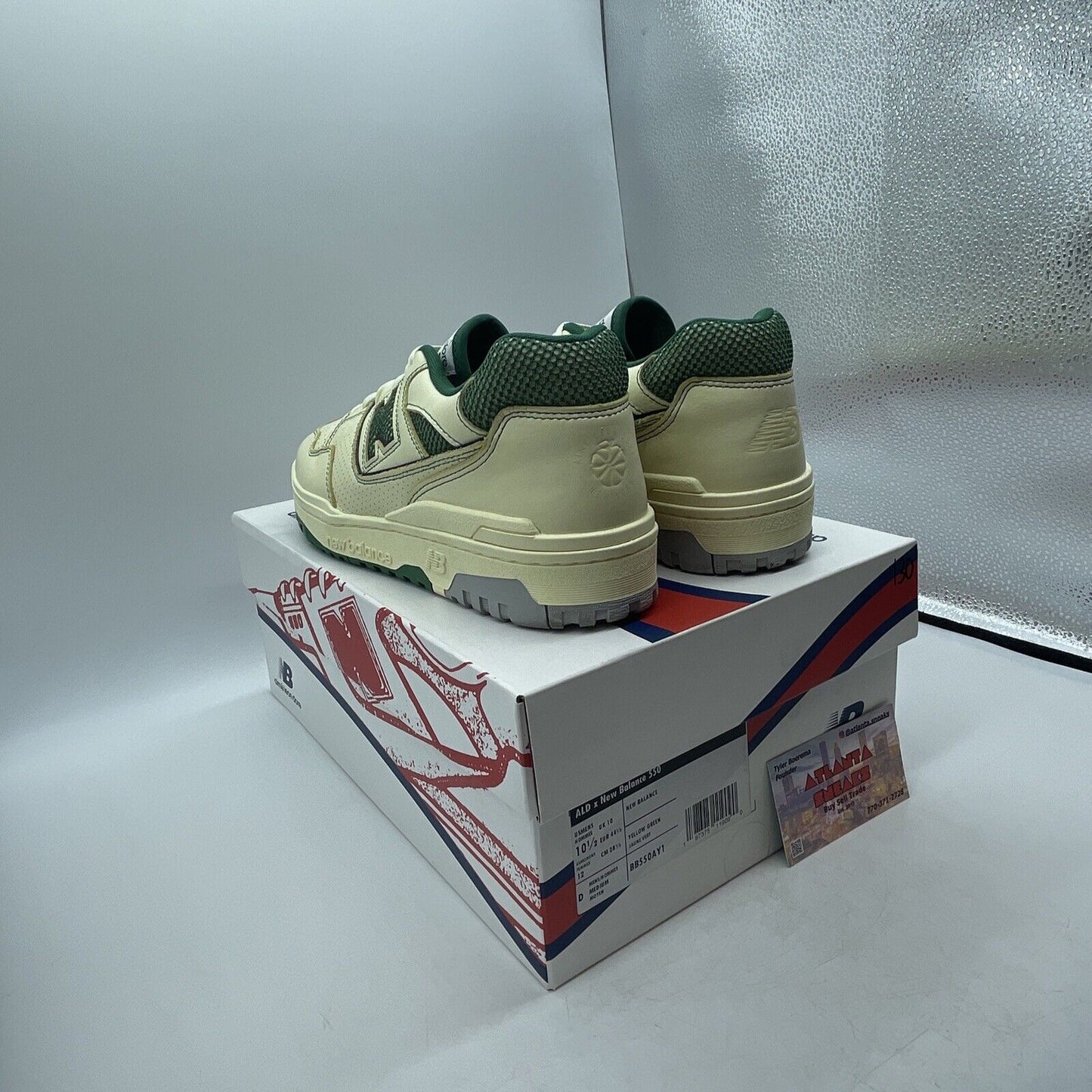 Size 10.5 - New Balance Aimé Leon Dore x 550 Masaryk Classic Pine (BB550AY1)