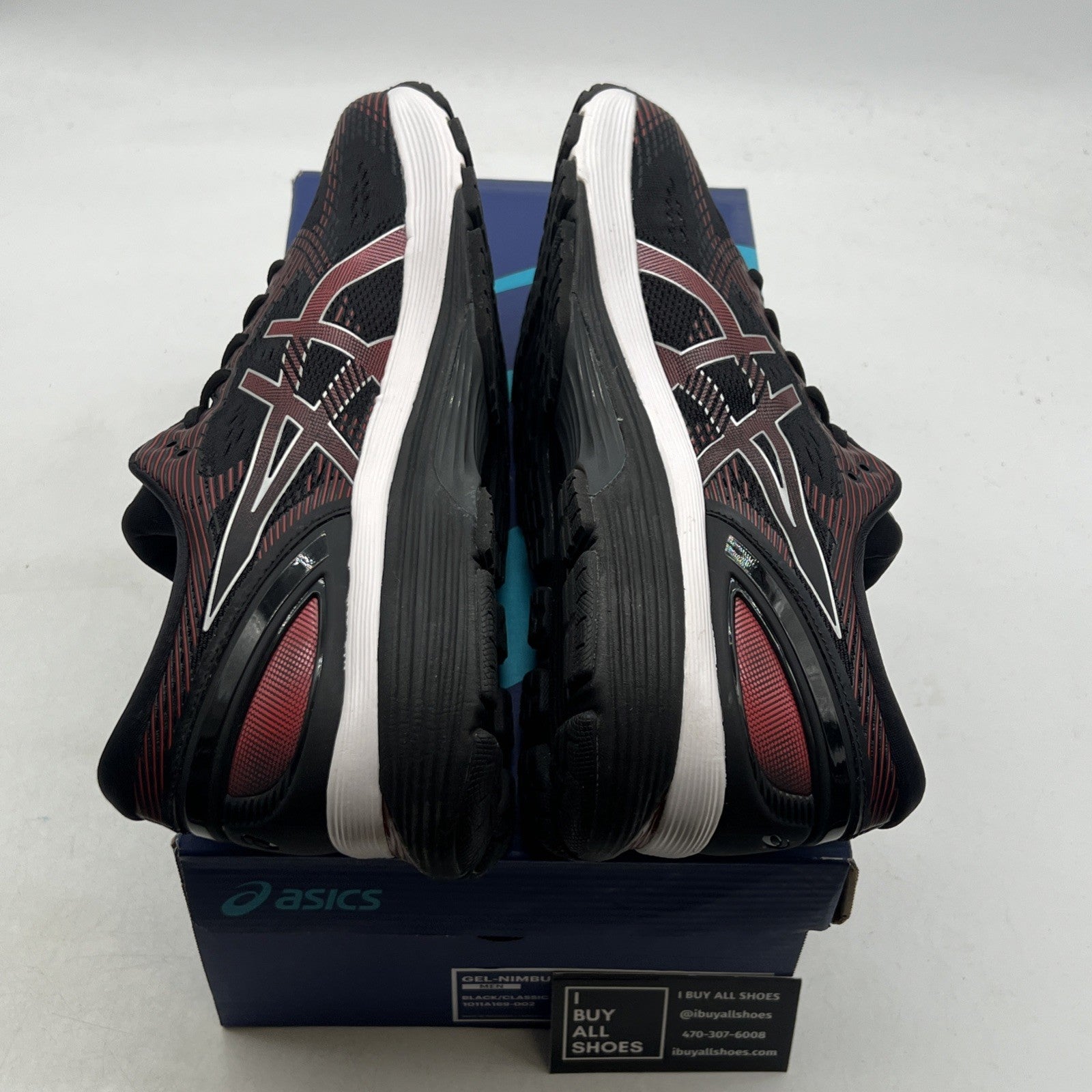 Size 11.5 - Asics Gel Nimbus 21 Classic Red (1011A169-002)