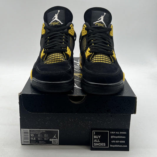 Size 10 - Air Jordan 4 Retro Mid Thunder (DH6927-017)