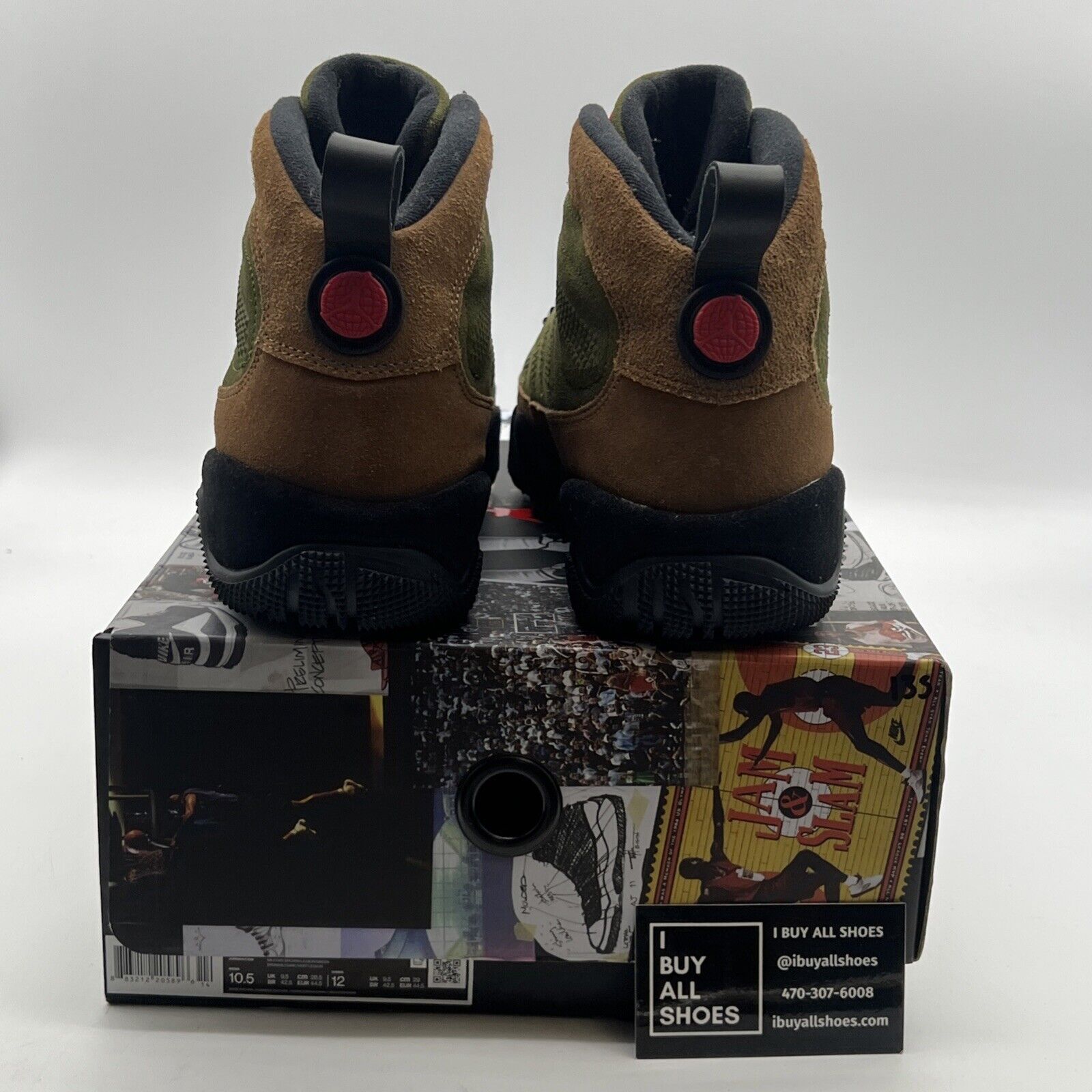 Size 10.5 - Air Jordan 9 Retro NRG Beef And Broccoli 2018 (AR4491-200)