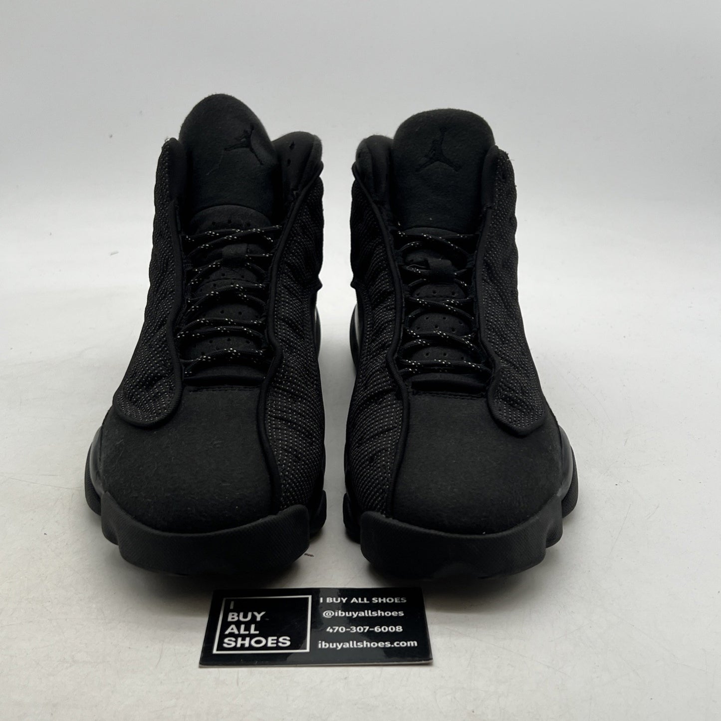 Size 12 - Air Jordan 13 Retro Black Cat (414571-011)