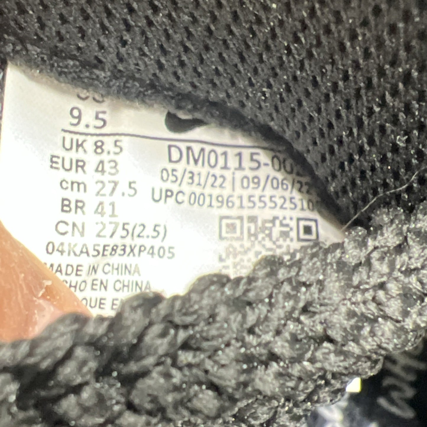Size 9.5 - Nike Air Foamposite One QS Dream A World - Black (DM0115-002)