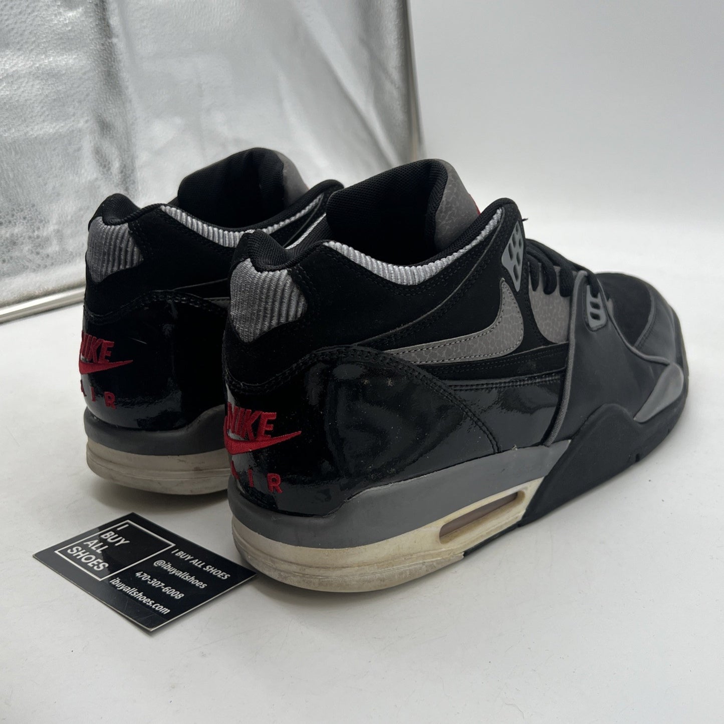Size 13 - Nike Air Flight 89 Black (305252-062)