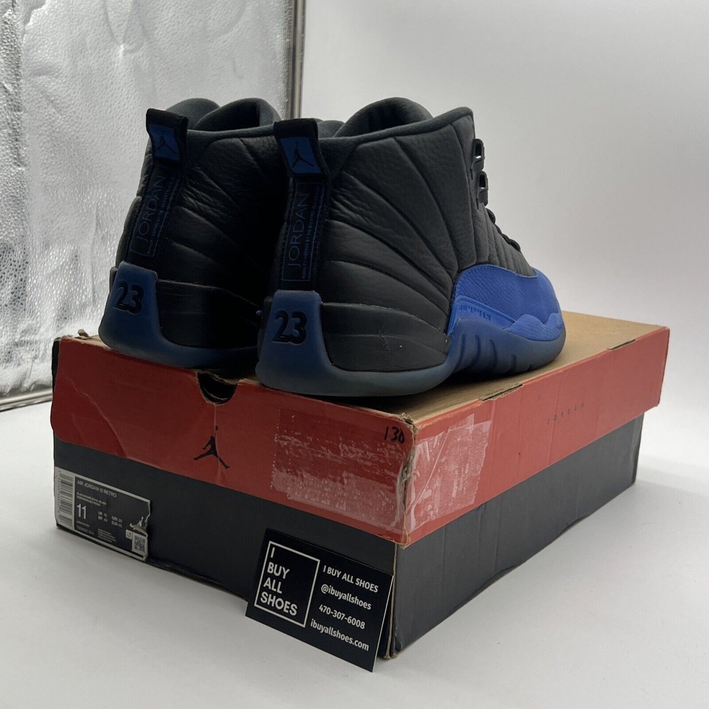 Size 11 - Air Jordan 12 Retro Game Royal (130690-014)