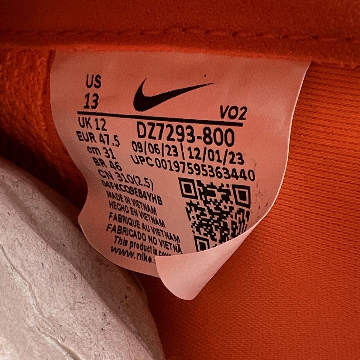 Size 13 - Nike NOCTA x Hot Step 2 Total Orange (DZ7293-800)