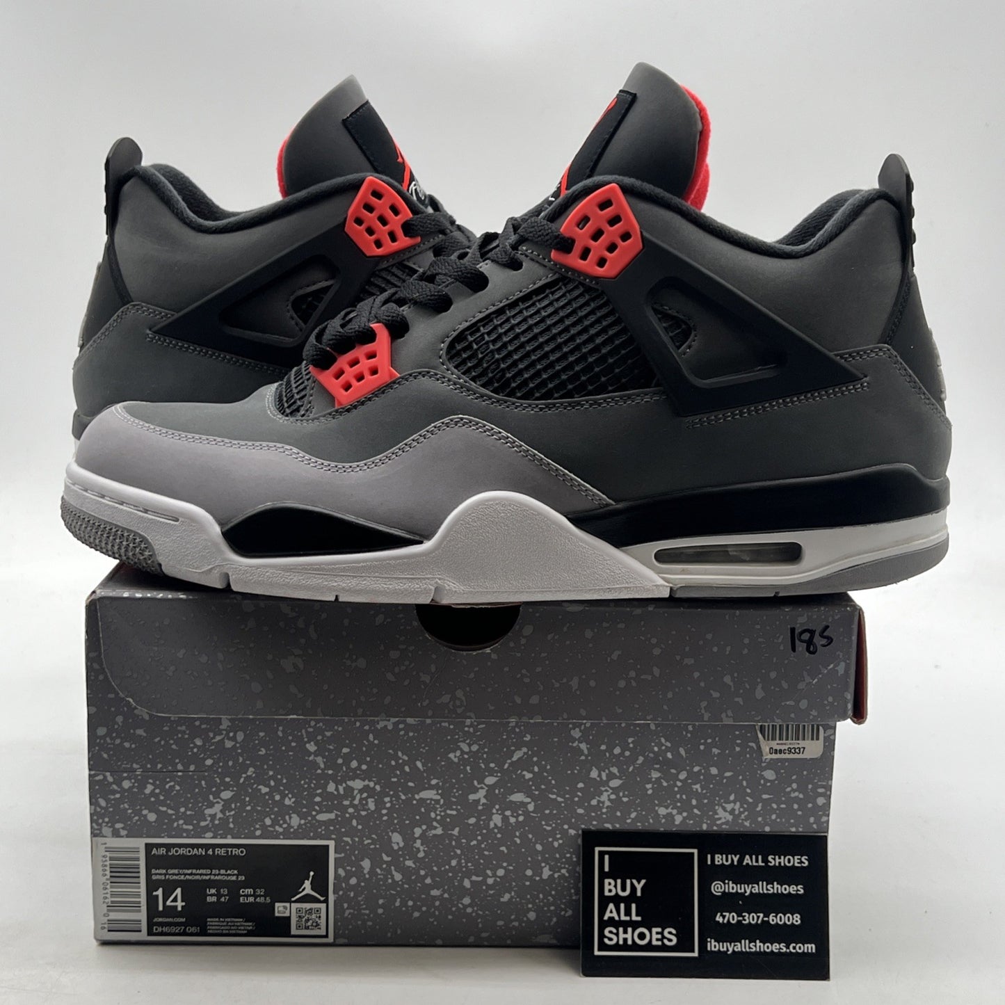 Size 14 - Air Jordan 4 Retro Mid Infrared (DH6927-061)