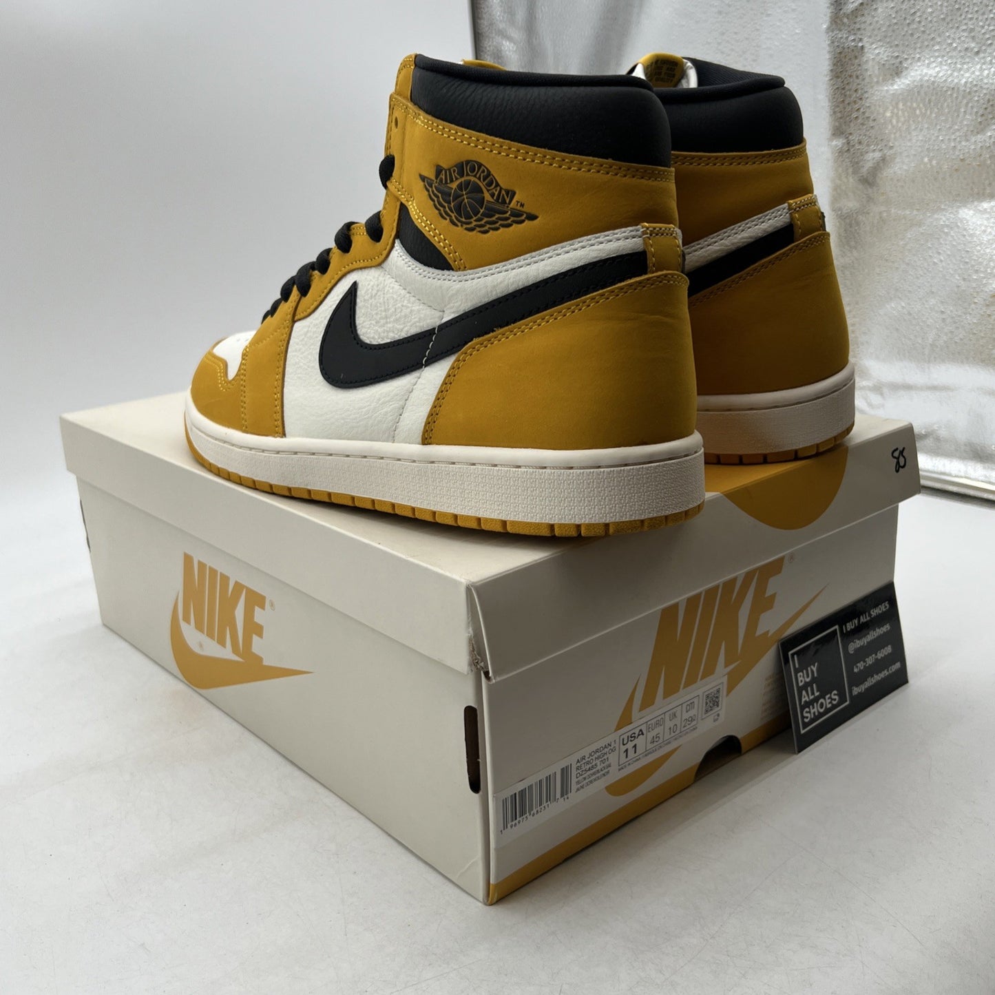 Size 11 - Air Jordan 1 Retro OG High Yellow Ochre (DZ5485-701)