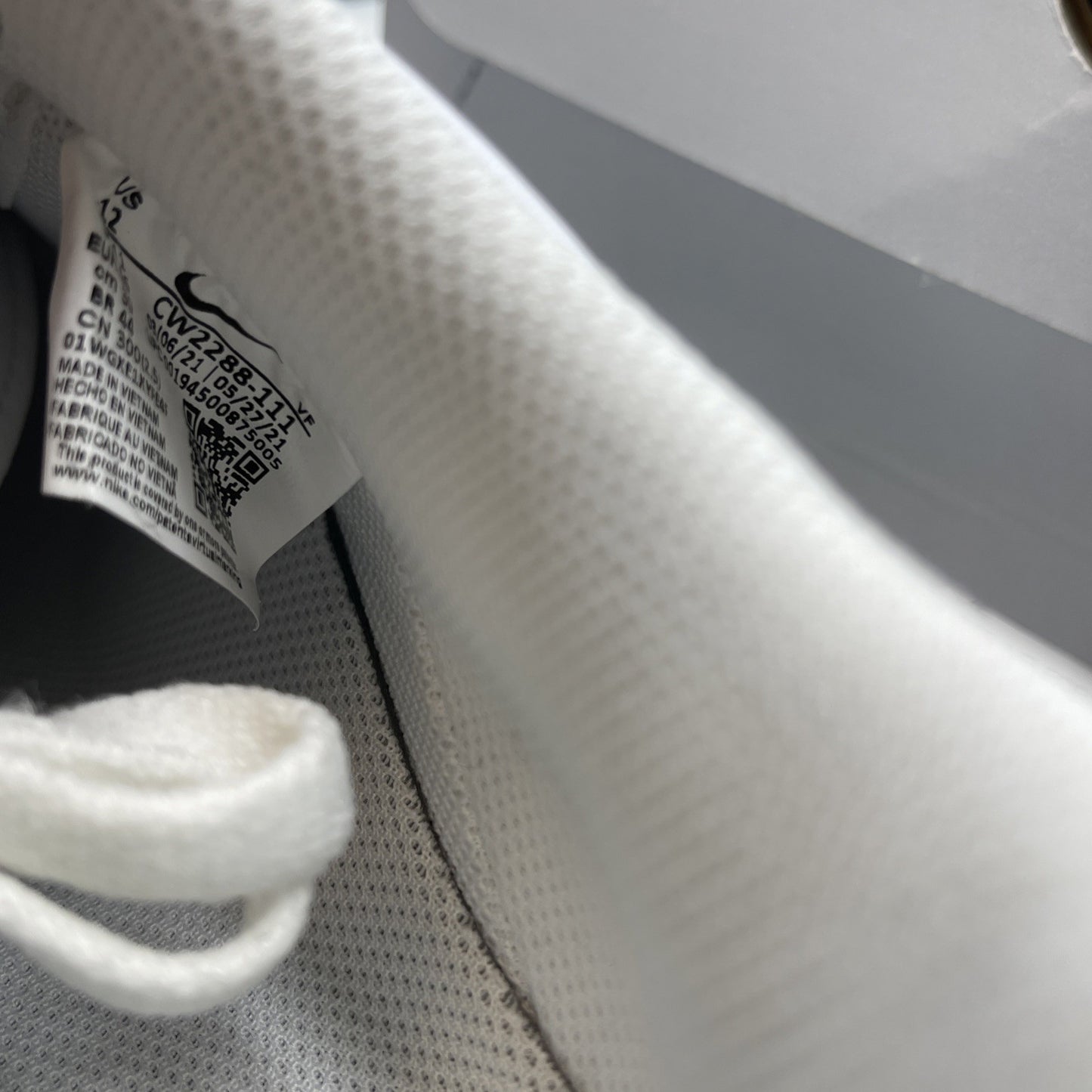 Size 12 - Nike Air Force 1 '07 Low Triple White Leather (CW2288-111)
