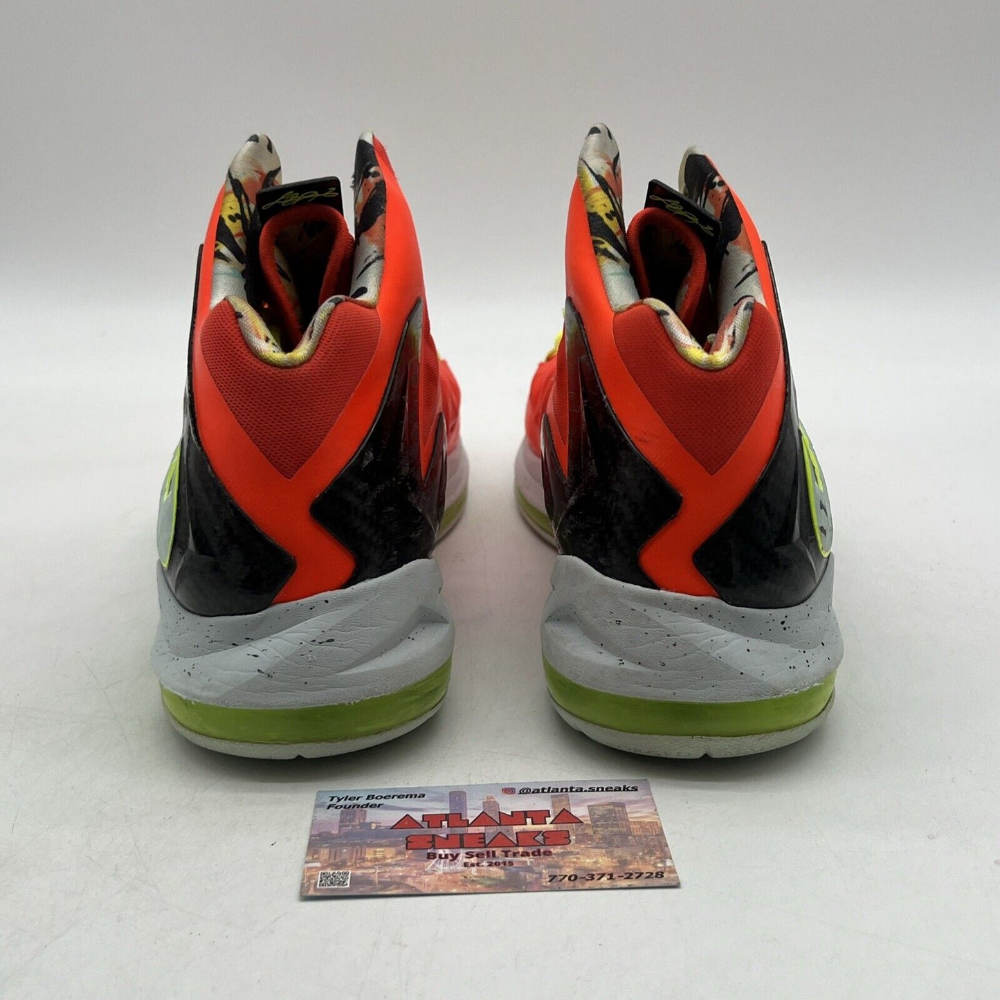 Nike Lebron 10 P.S Elite 'Bright Crimson' 579827-800 “Sample”
