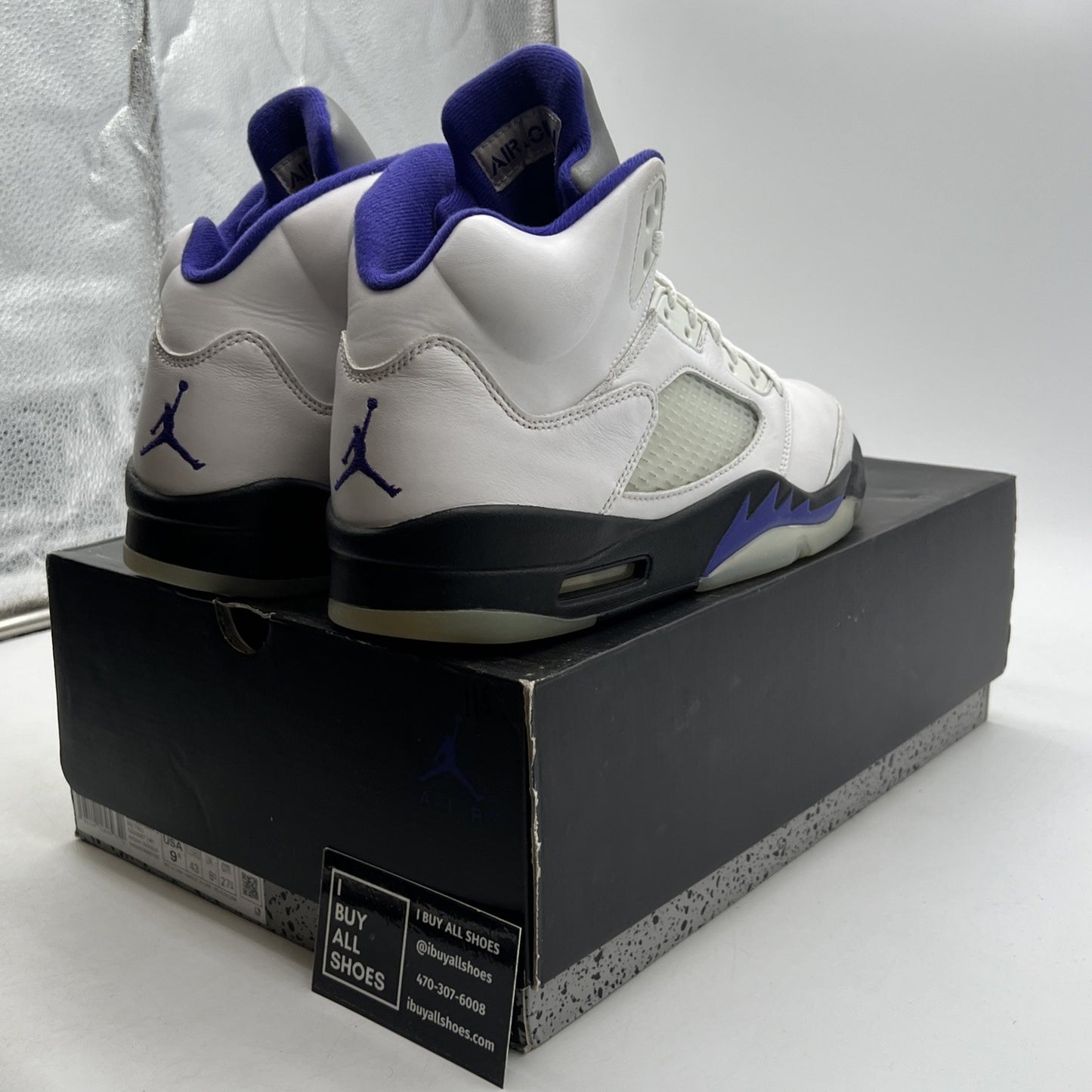 Size 9.5 - Air Jordan 5 Concord 2022 (DD0587-141)
