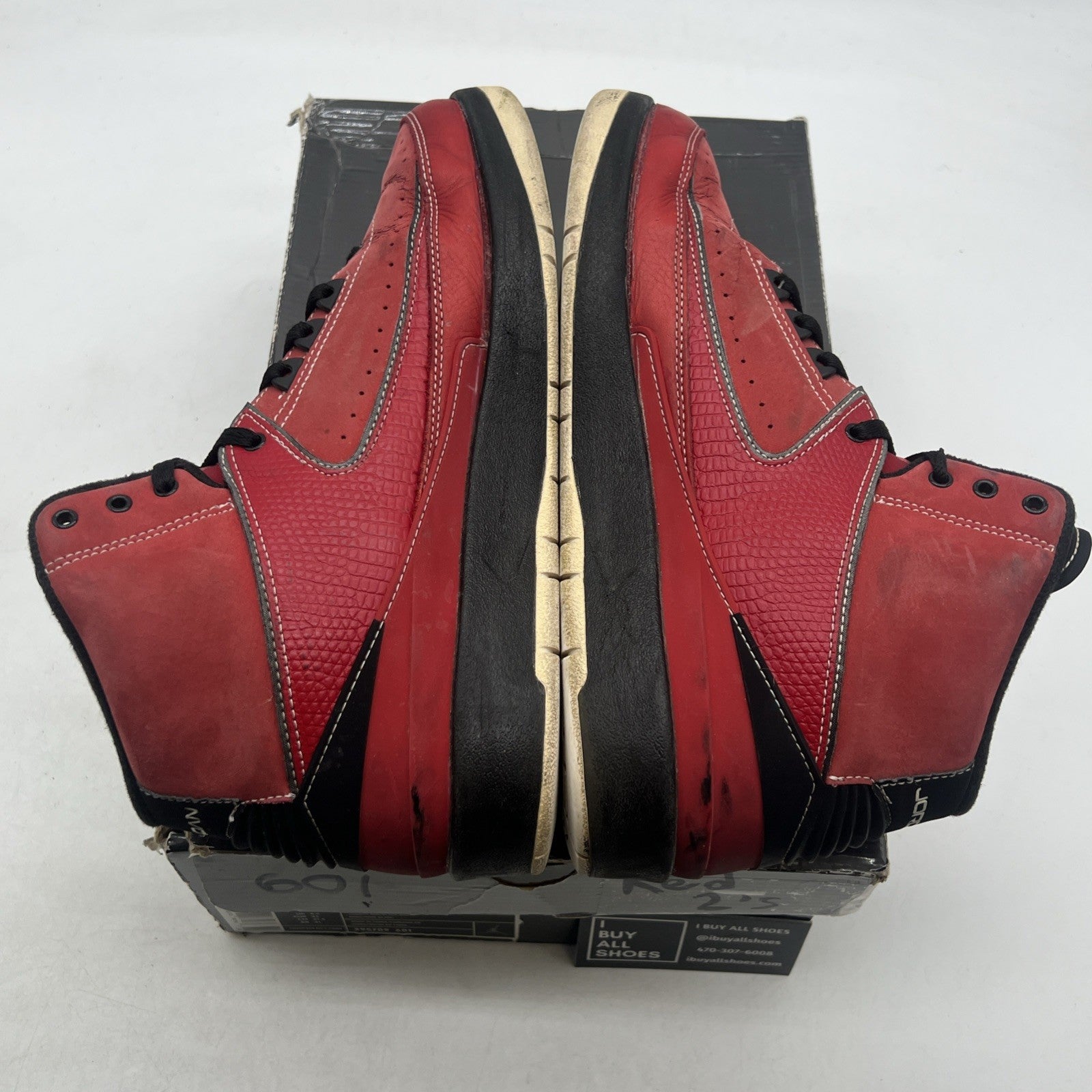 Size 9.5 - Air Jordan 2 Retro QF Candy Red (395709-601)