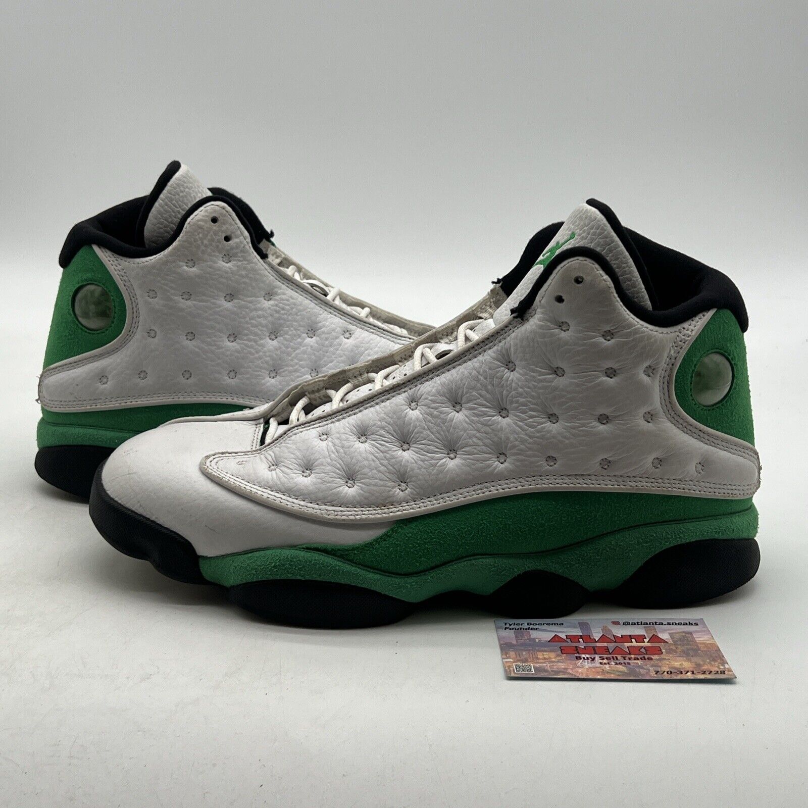 Size 11 - Air Jordan 13 Retro Lucky Green 2020 - (DB6537-113)