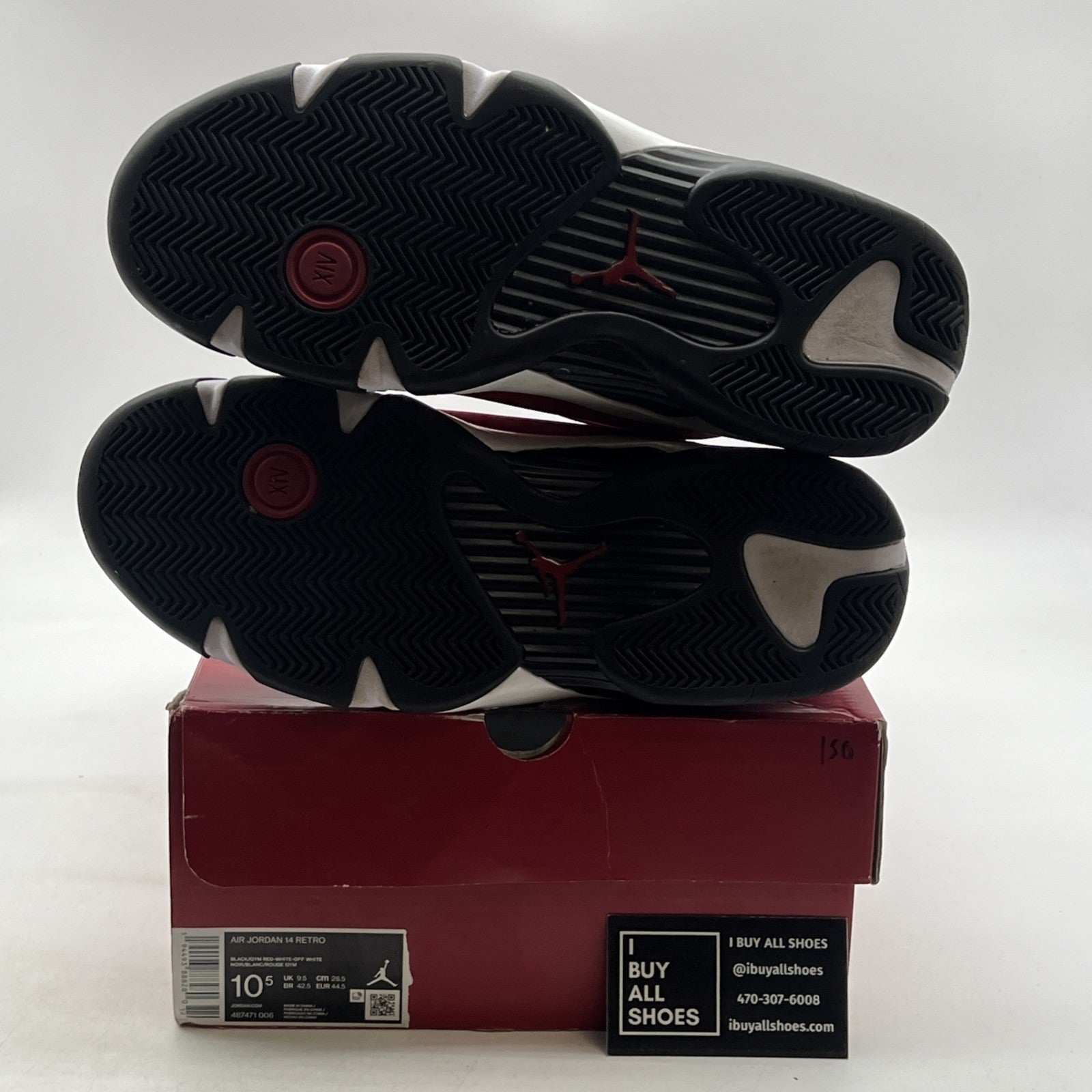 Size 10.5 - Air Jordan 14 Retro Gym Red (487471-006)