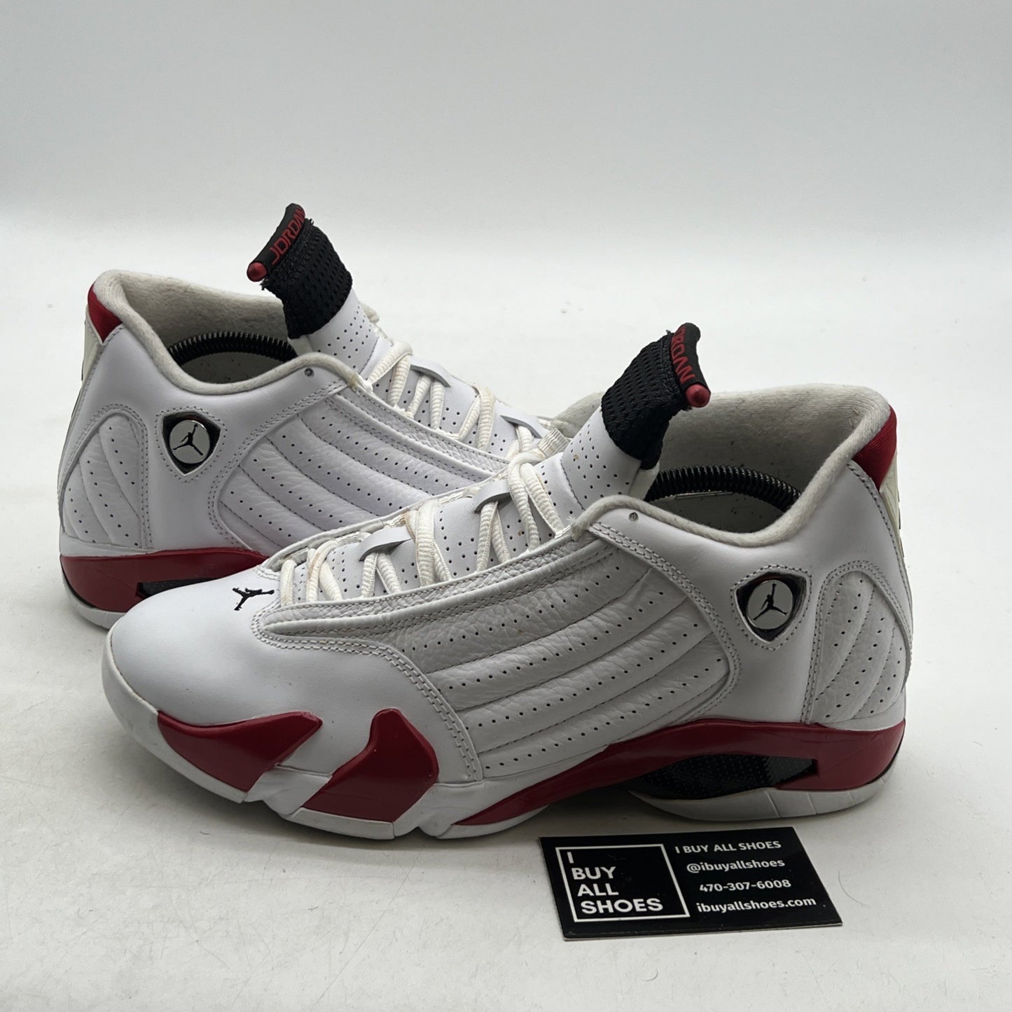 Size 9 - Air Jordan 14 Retro 2012 Candy Cane (487471-101)