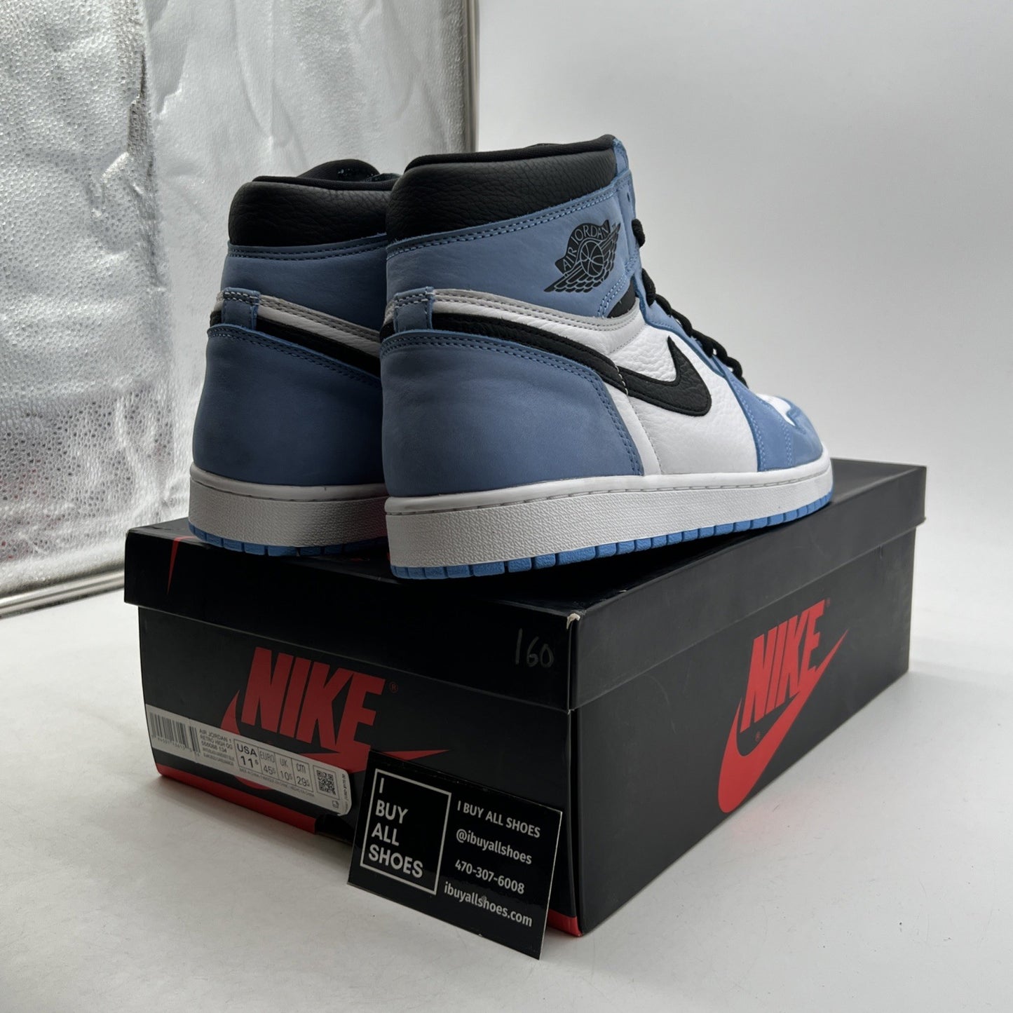Size 11.5 - Air Jordan 1 Retro OG High University Blue (555088-134)