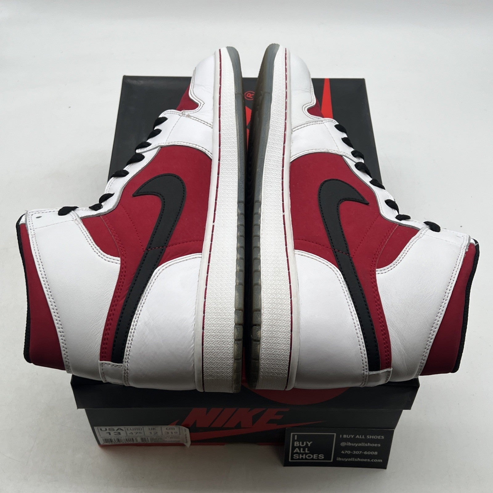 Size 13 - Air Jordan 1 Retro OG High Carmine (555088-123)