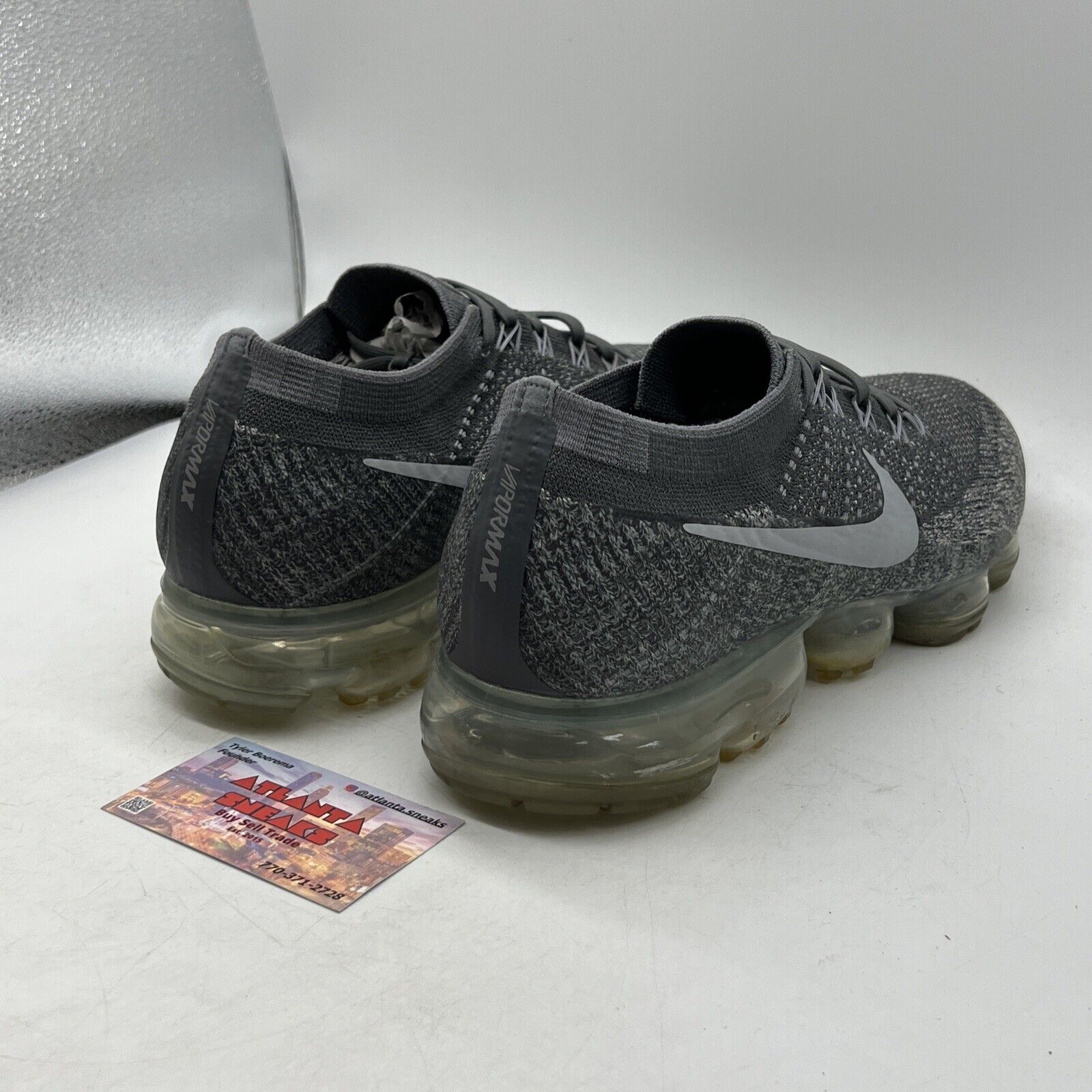 Size 12 - Nike Air VaporMax Asphalt Grey (849558-002)