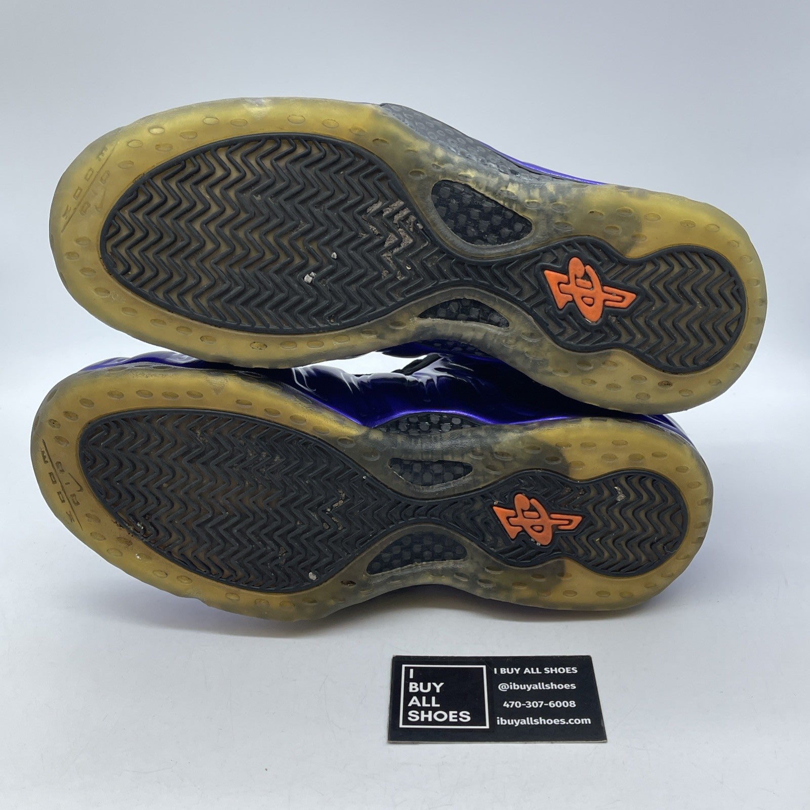 Size 11.5 - Nike Air Foamposite One Phoenix Suns Purple Black (314996-501)