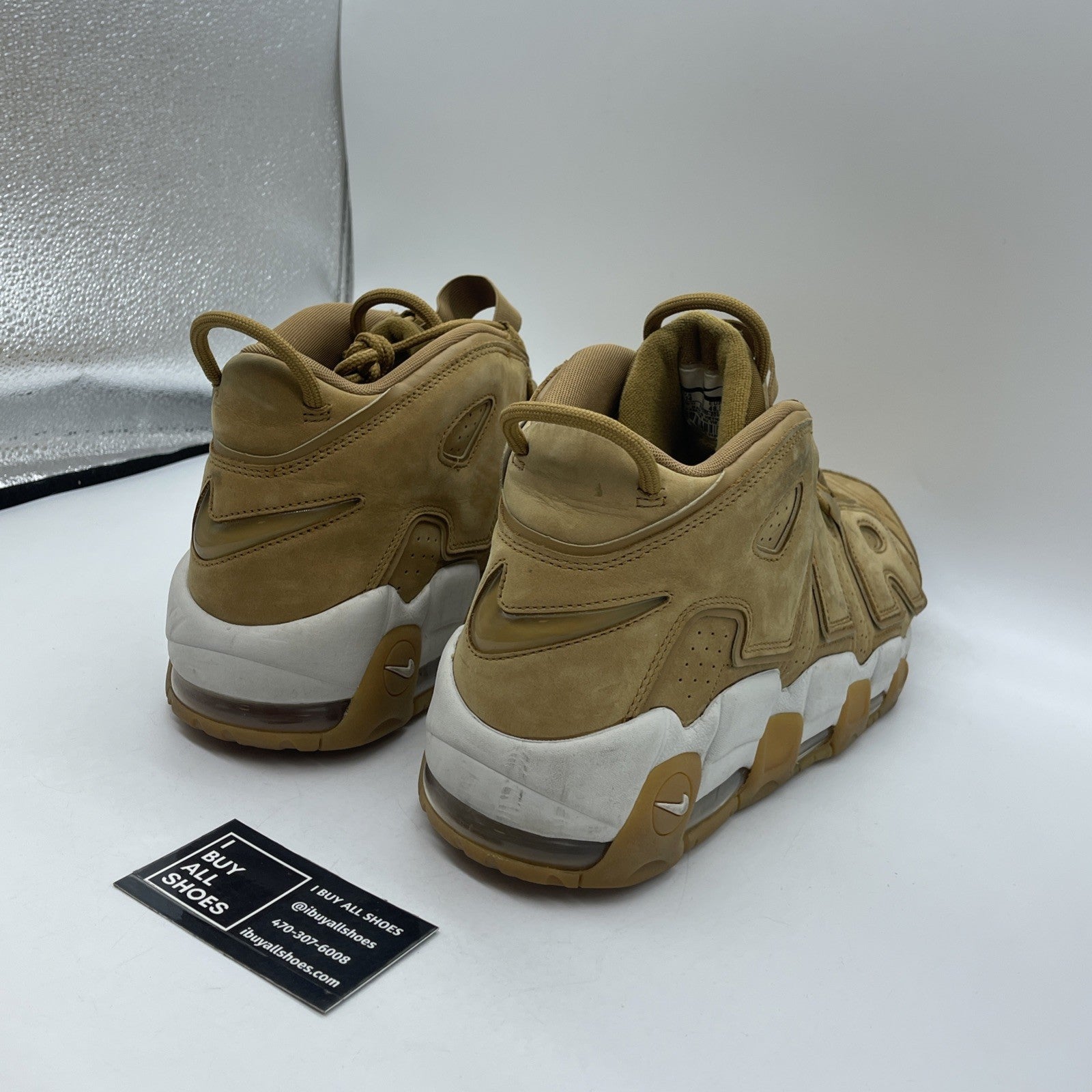 Size 14 - Nike Air More Uptempo Premium Wheat (AA4060-200)