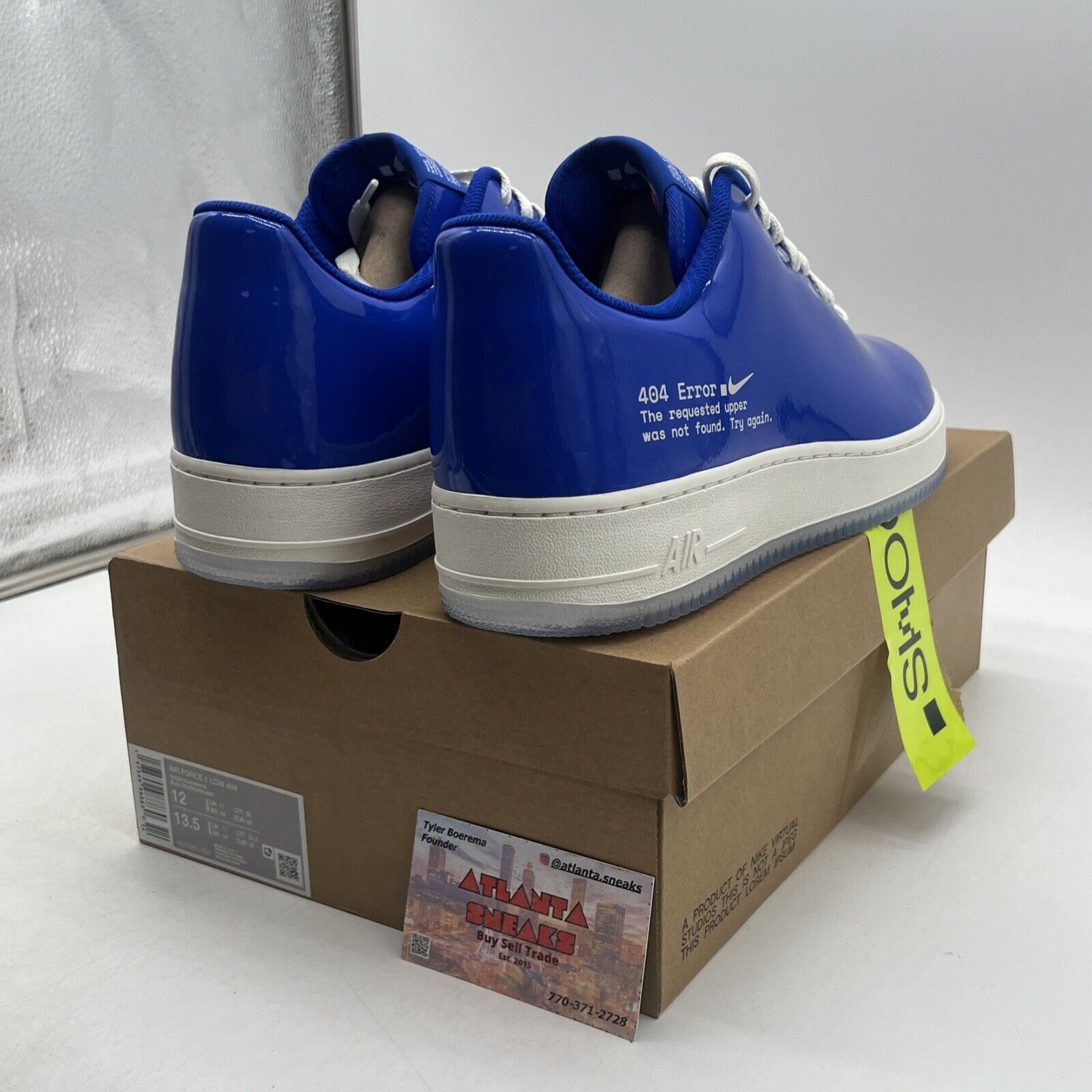 Size 12 - Nike Air Force 1 Low 404 Error (HJ1060-400)