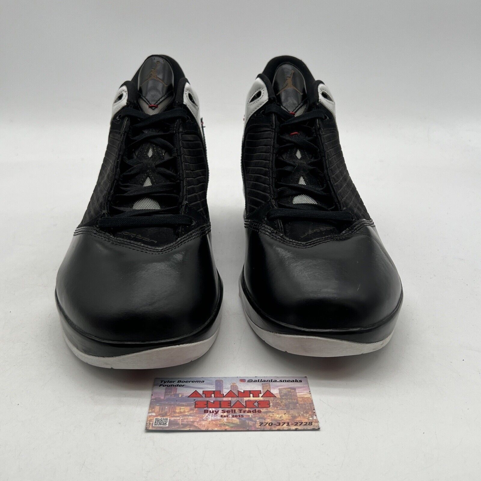 Size 12 - Air Jordan 2009 Black White (343085-062)