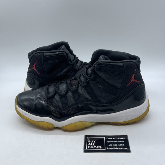 Size 11.5 - Jordan 11 Retro High Space Jam Grey Black Suede Leather (378037-003)