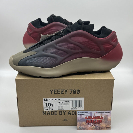 Adidas Yeezy 700 V3 "Fade Carbon" Fadcar (GW1814) Mens 10.5 NEW