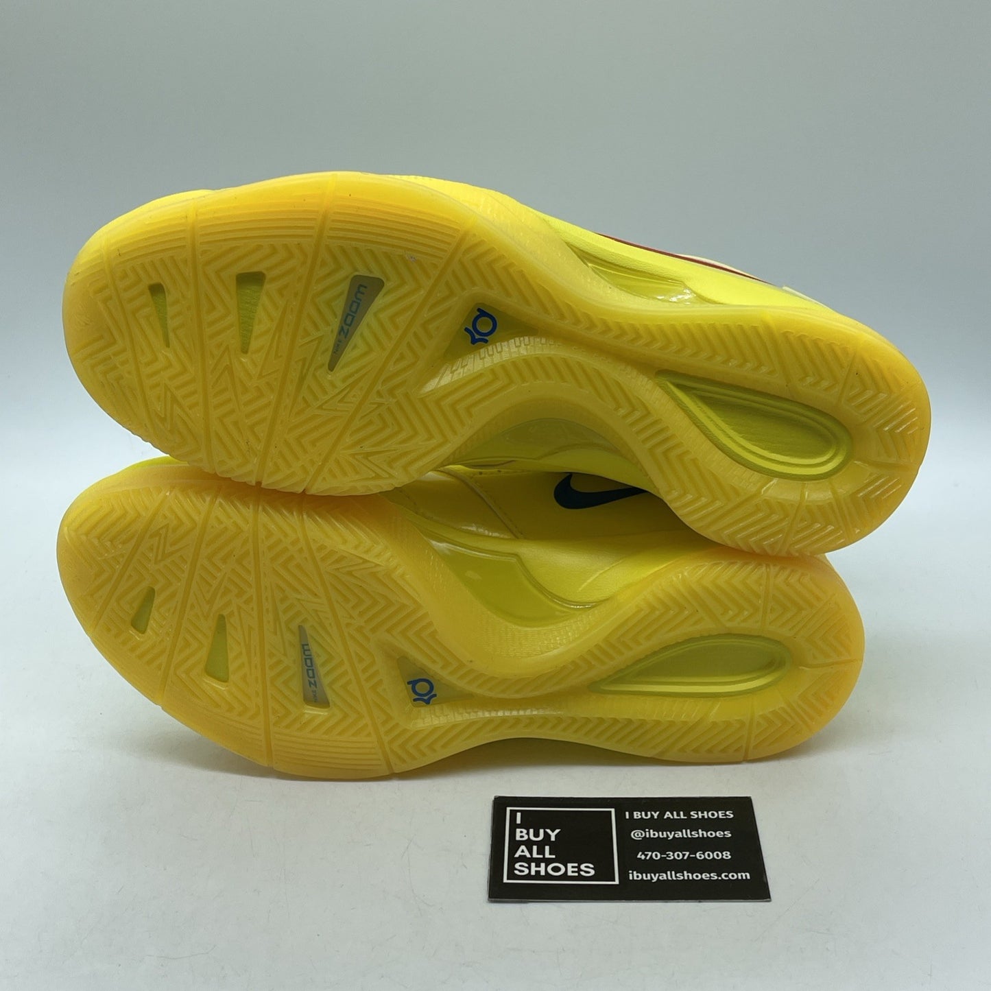 Size 8 - Nike Zoom KD 3 2023 Christmas Yellow Blue (FD5606-700)