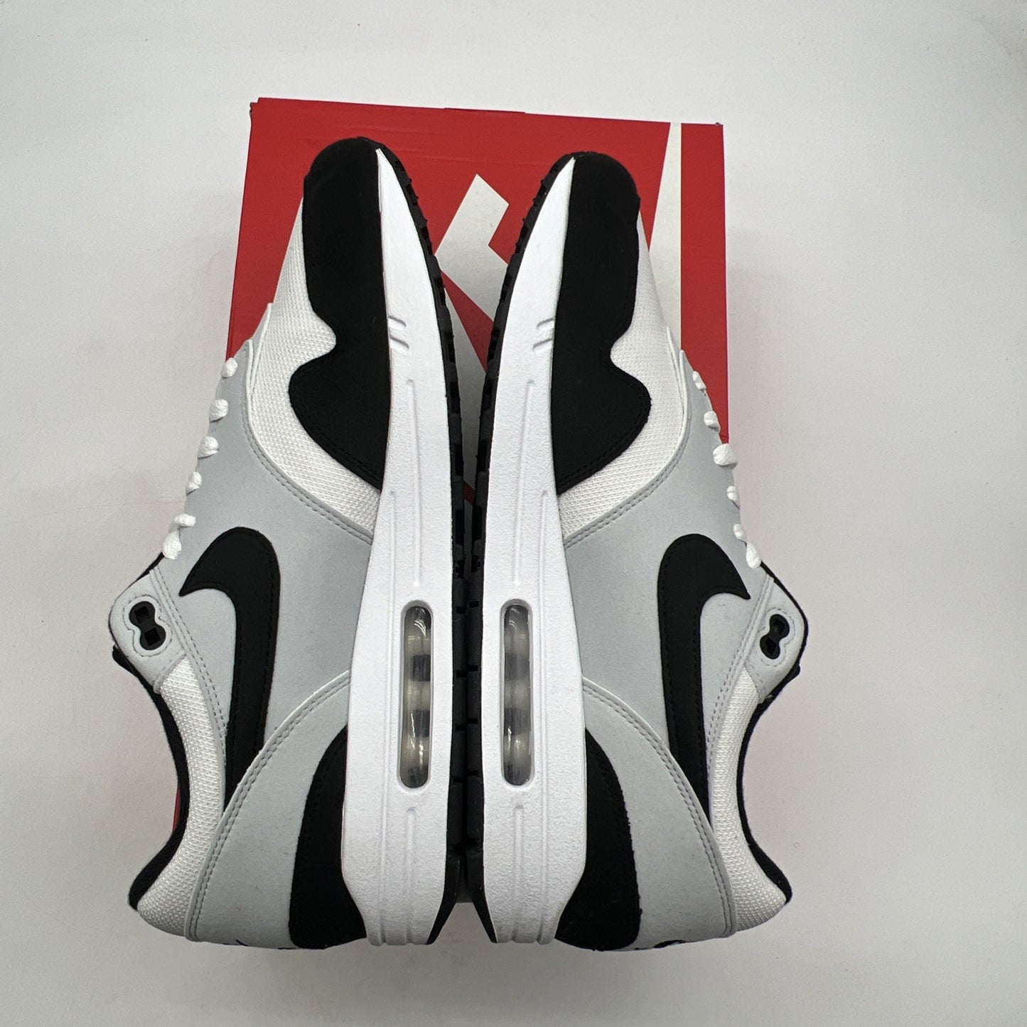 Size 12.5 - Nike Air Max 1 White Black (FD9082-107)