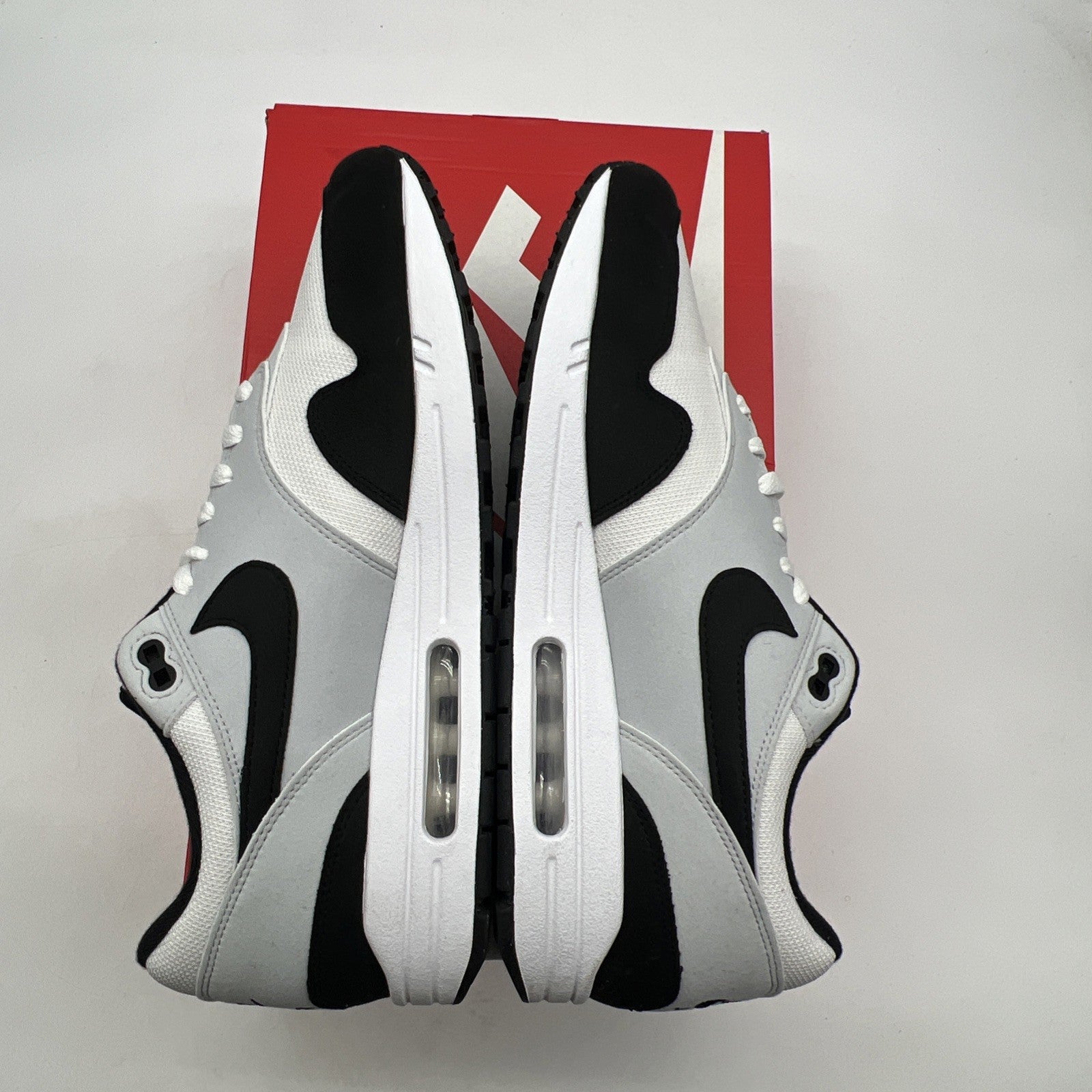 Size 12.5 - Nike Air Max 1 White Black (FD9082-107)