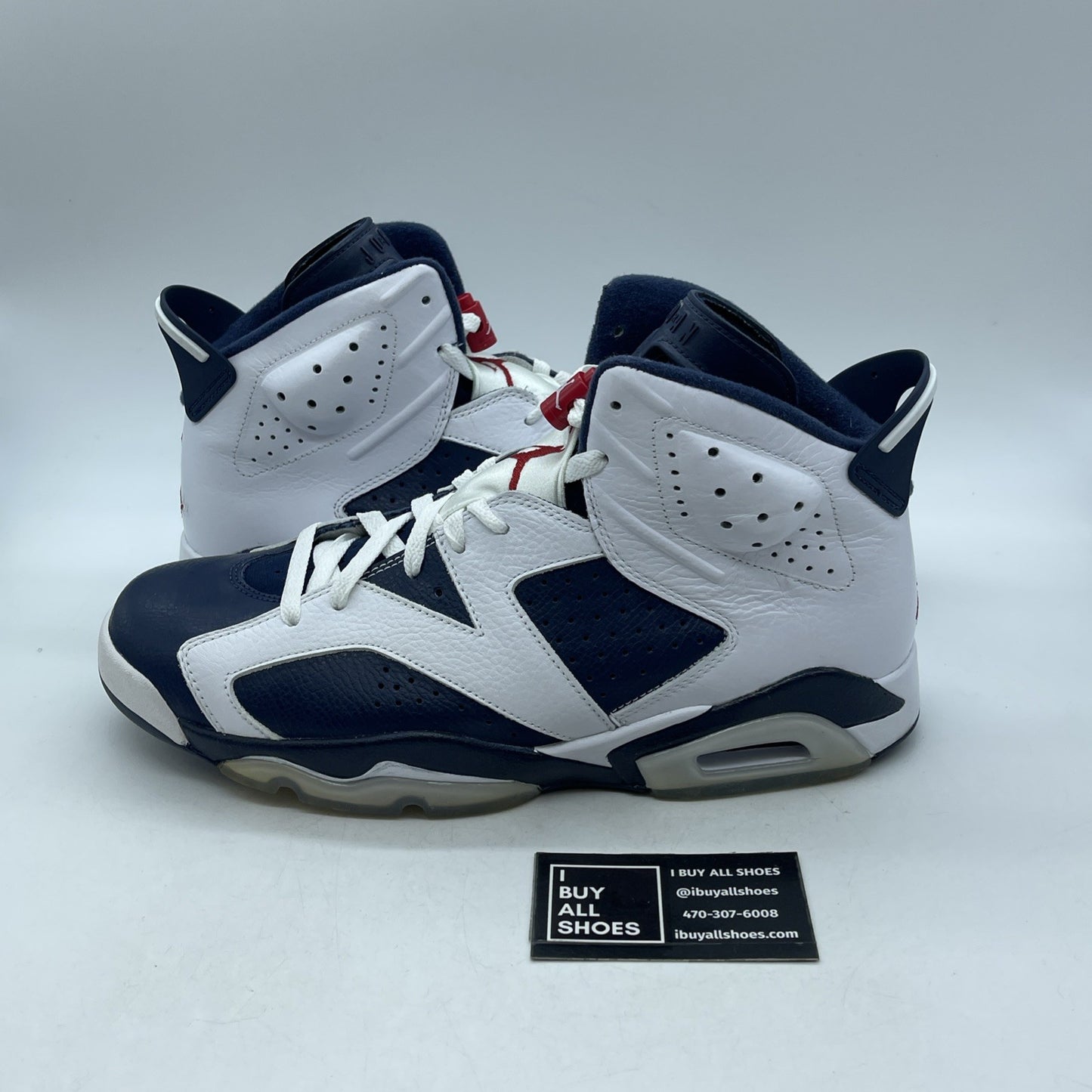 Size 12 - Air Jordan 6 Retro 2012 Olympic (384664-130)