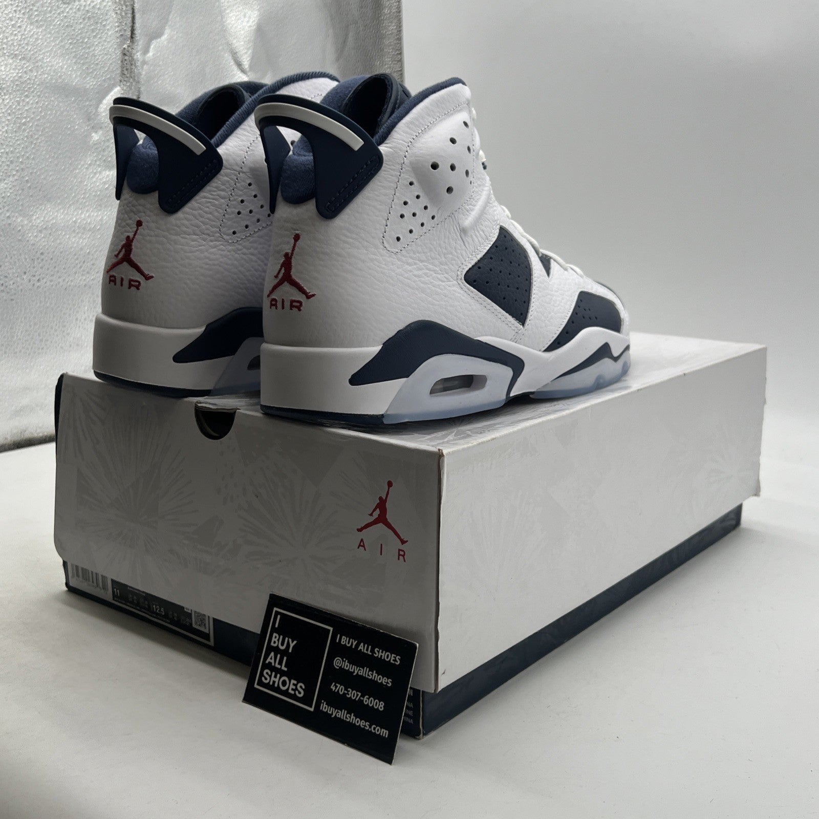 Size 11 - Air Jordan 6 Retro 2024 Olympic (CT8529-164)