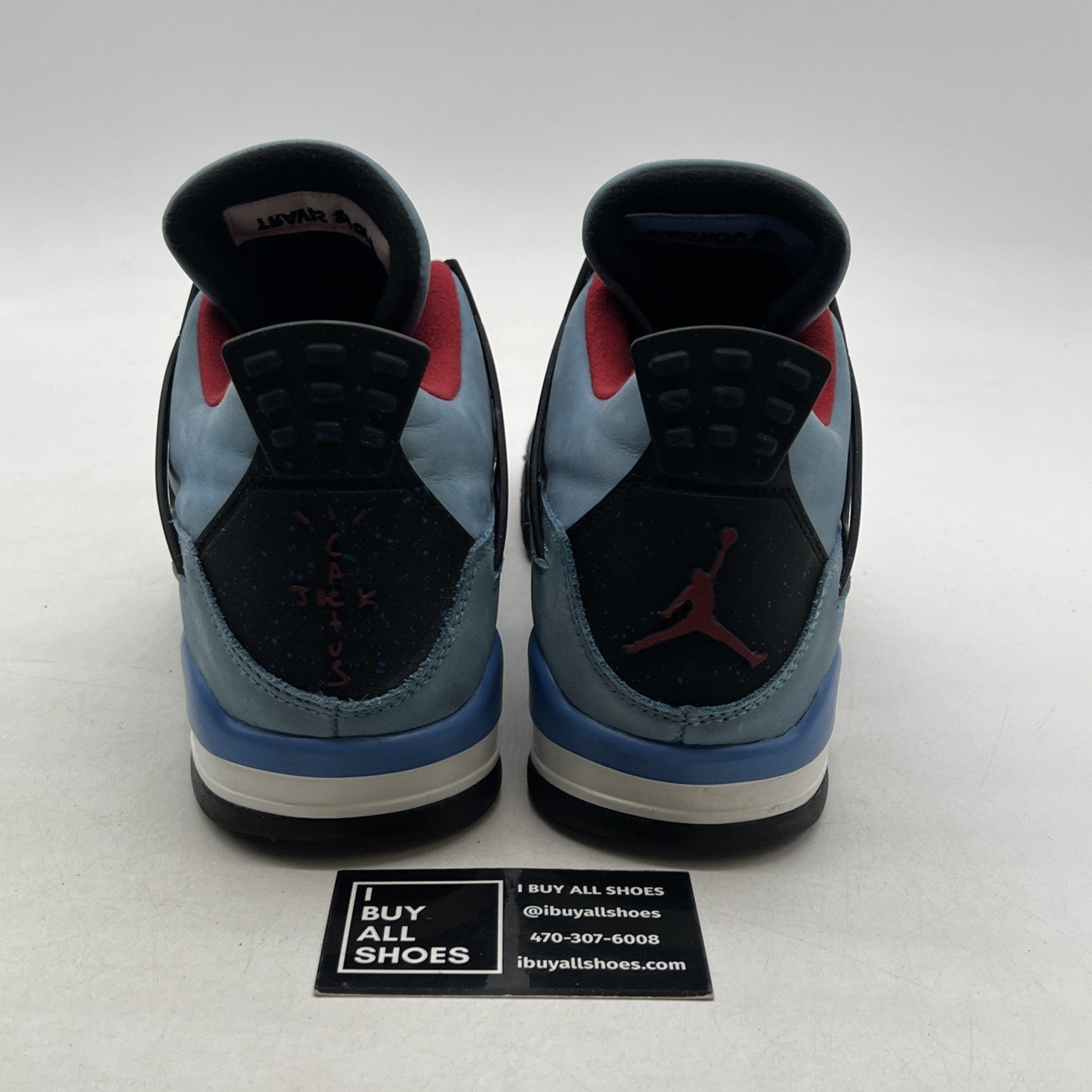 Size 9.5 - Air Jordan 4 Retro x Travis Scott Mid Cactus Jack (308497-406)