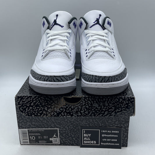 Size 10 - Air Jordan 3 Retro Mid Dark Iris (CT8532-105)